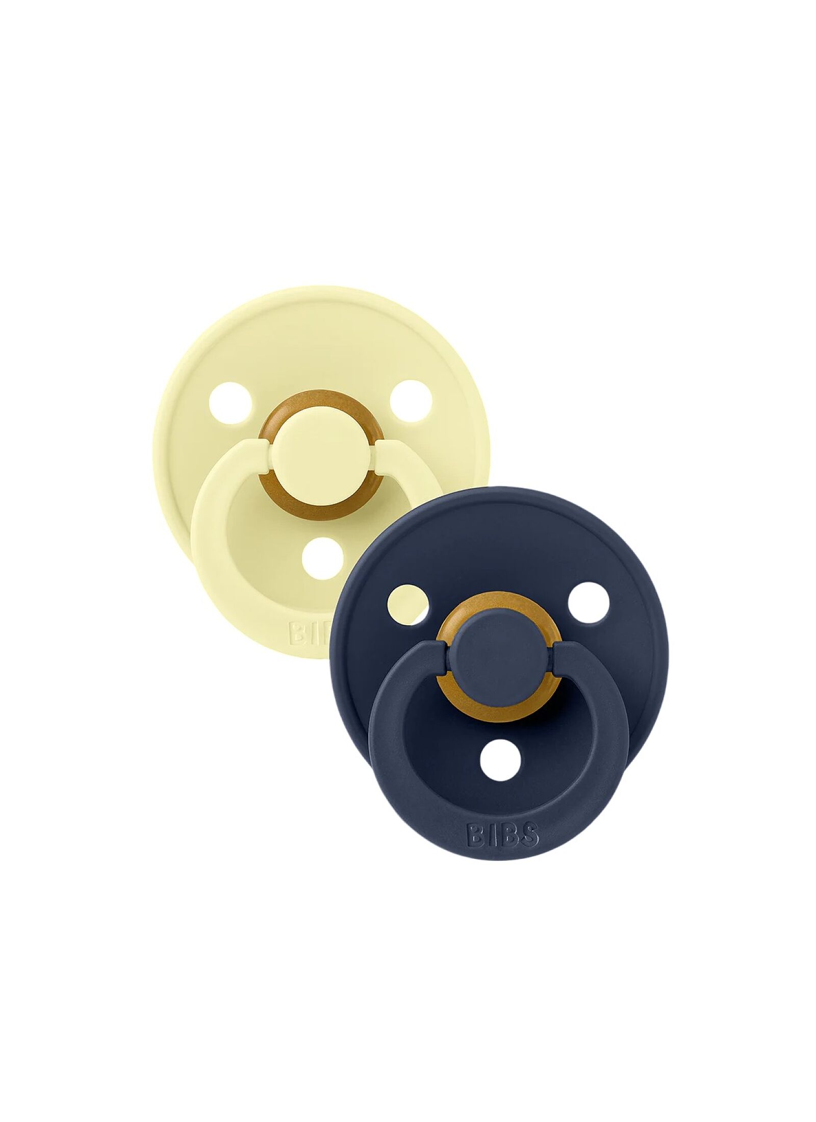 PACIFIER 2PCS COLOUR LUNA-DEEP SPACE LATEX