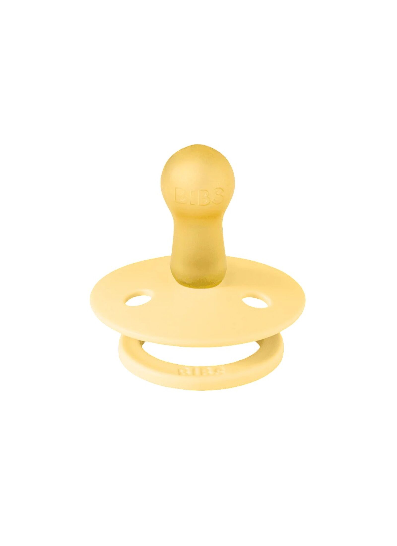 PACIFIER 2PCS COLOUR SAGE PALE BUTTER LATEX 