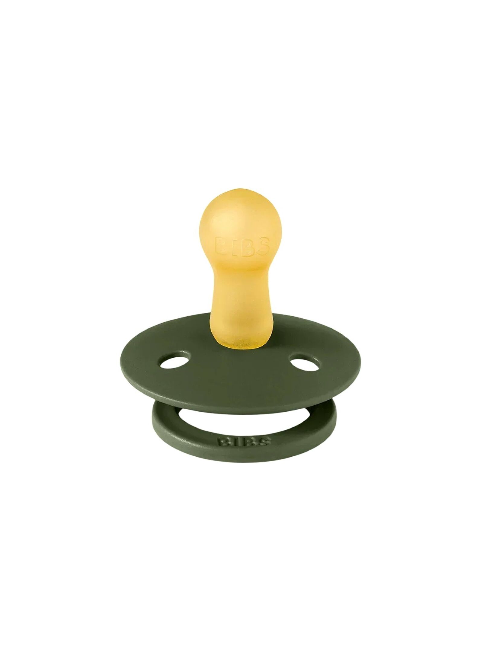PACIFIER 2PCS COLOUR SAGE-HUNTER GREEN LATEX