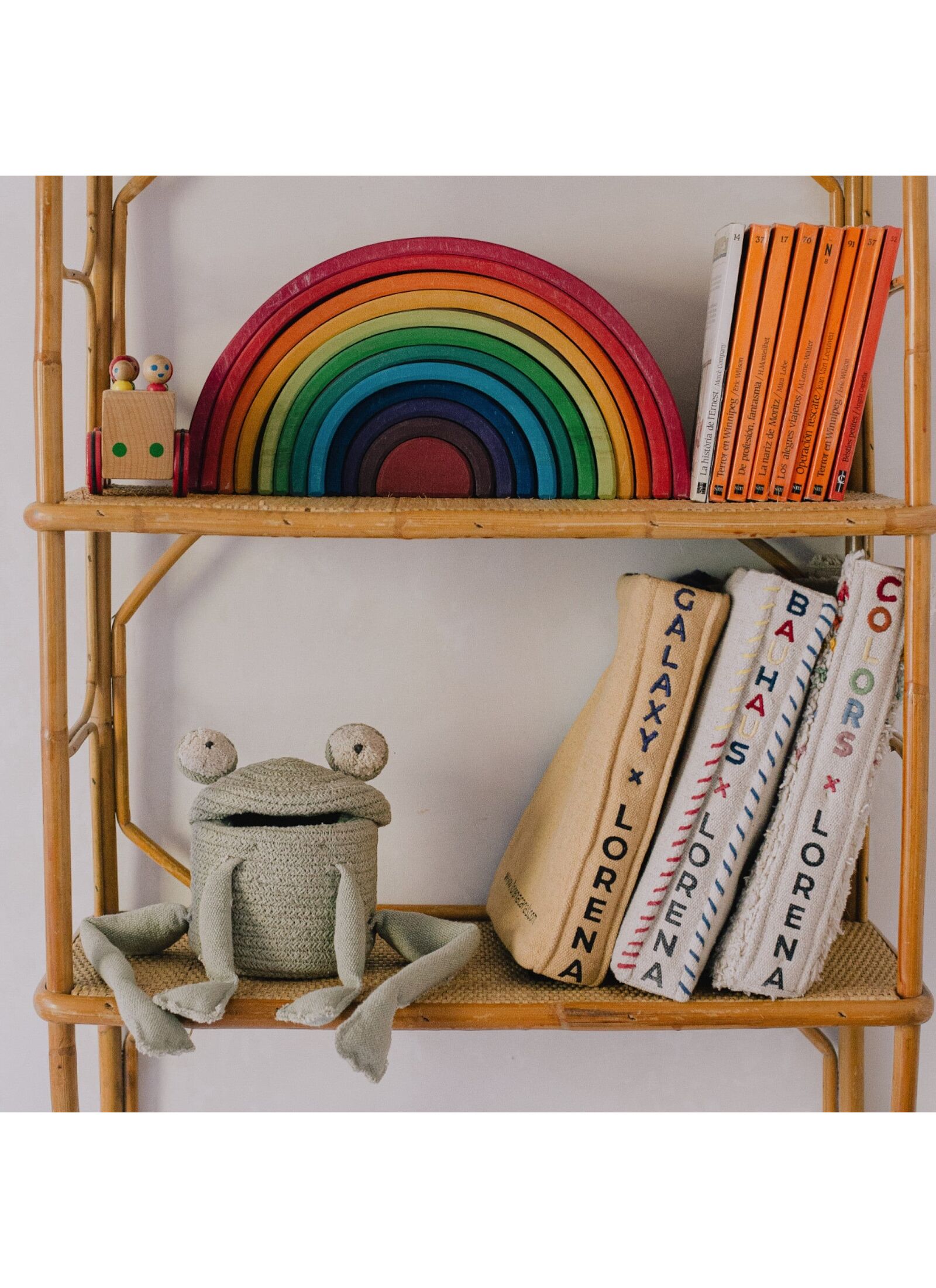 BASKET FRED THE FROG (15X15)