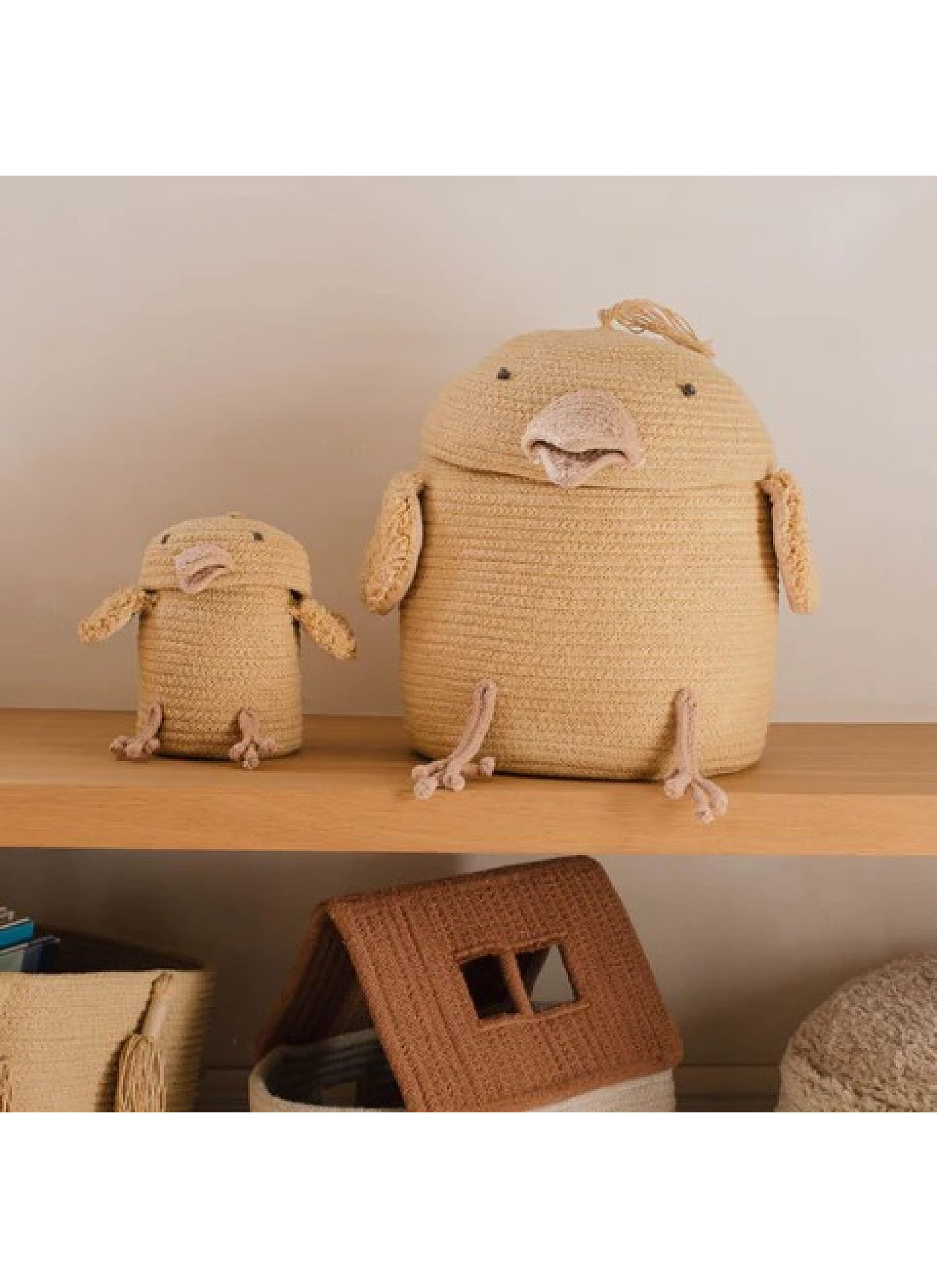 BASKET HENRY CHARLIE THE CHICKEN (13X15)