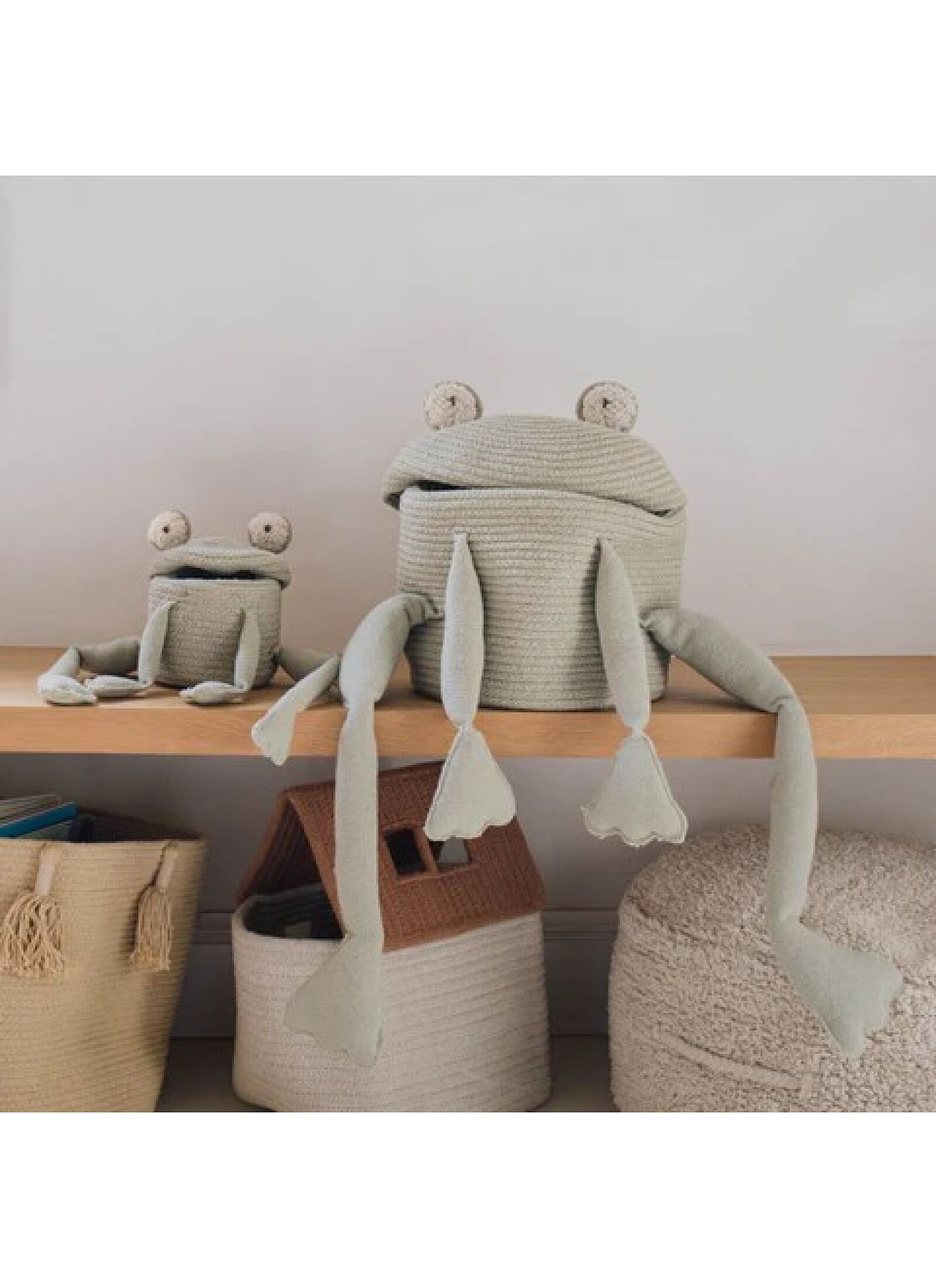 BASKET FRED THE FROG (15X15)