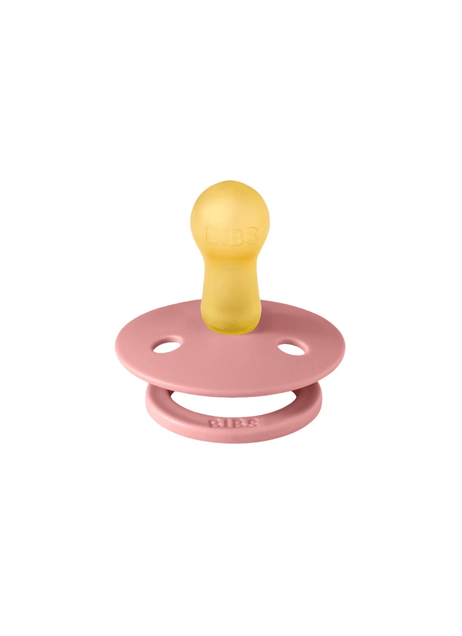 PACIFIER 2PCS COLOUR DUSTY PINK-CORAL