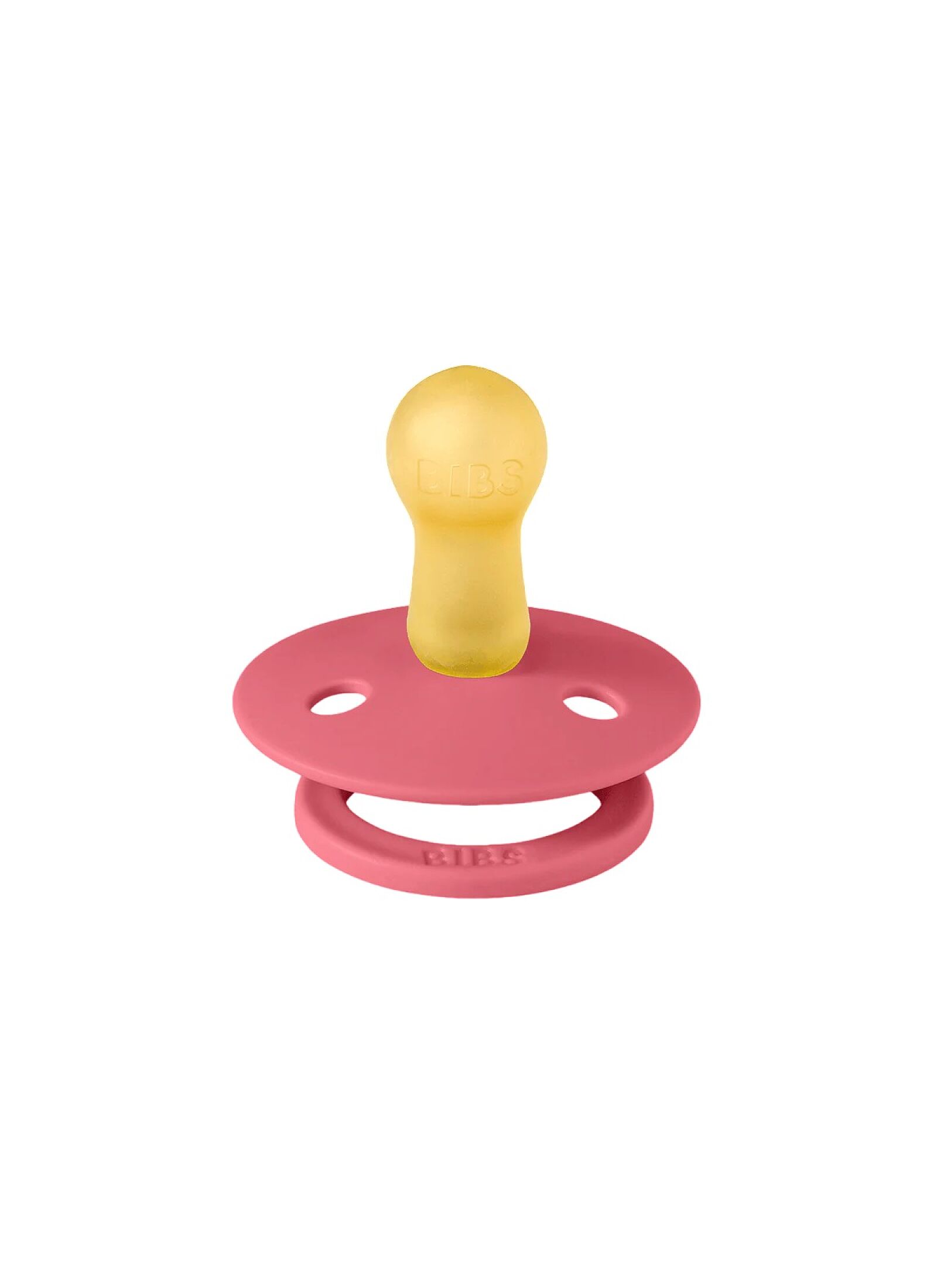 PACIFIER 2PCS COLOUR DUSTY PINK-CORAL