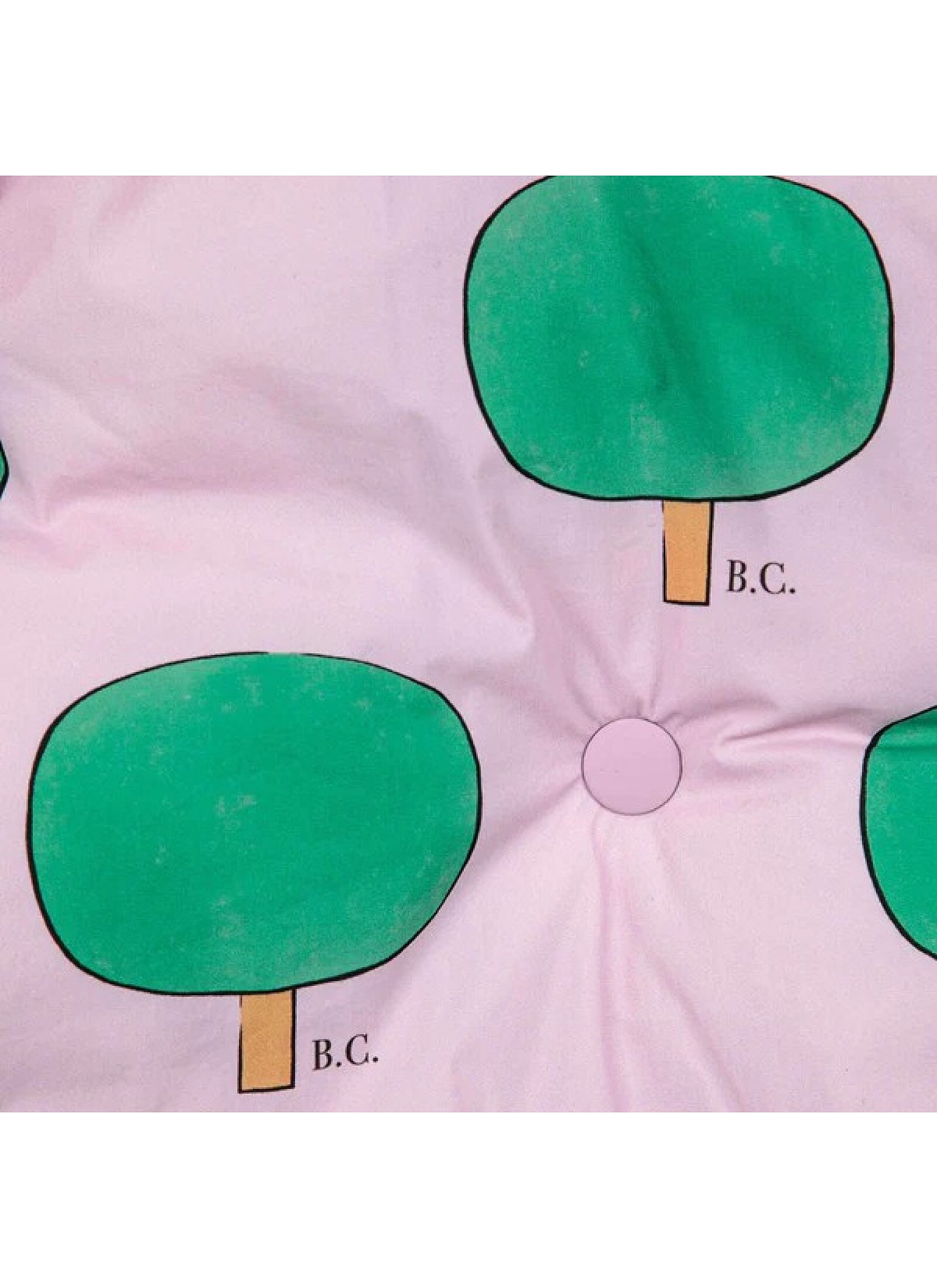 JACKET BABY GREEN TREE ALL OVER