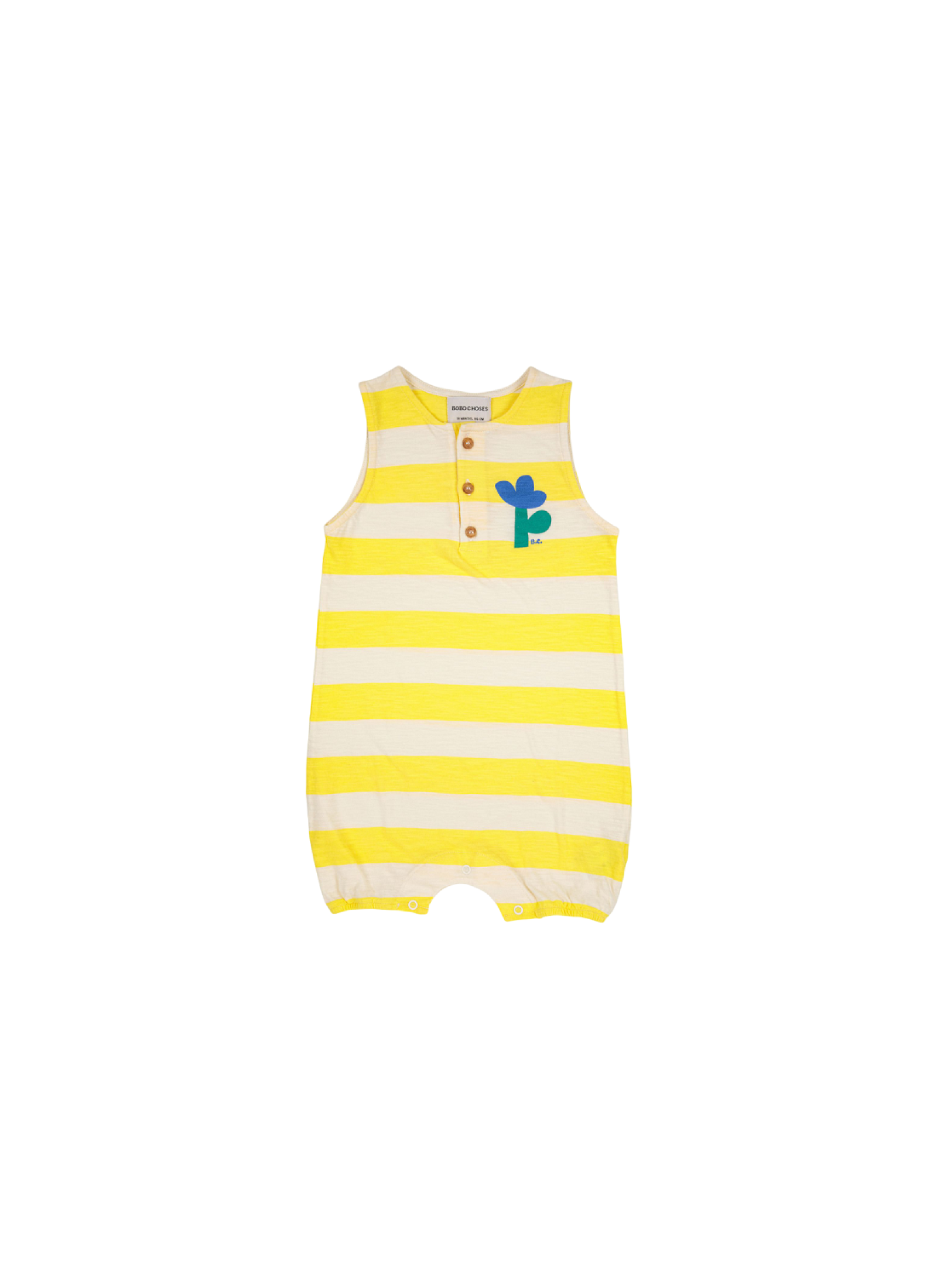PLAYSUIT YELLOW STRIPES