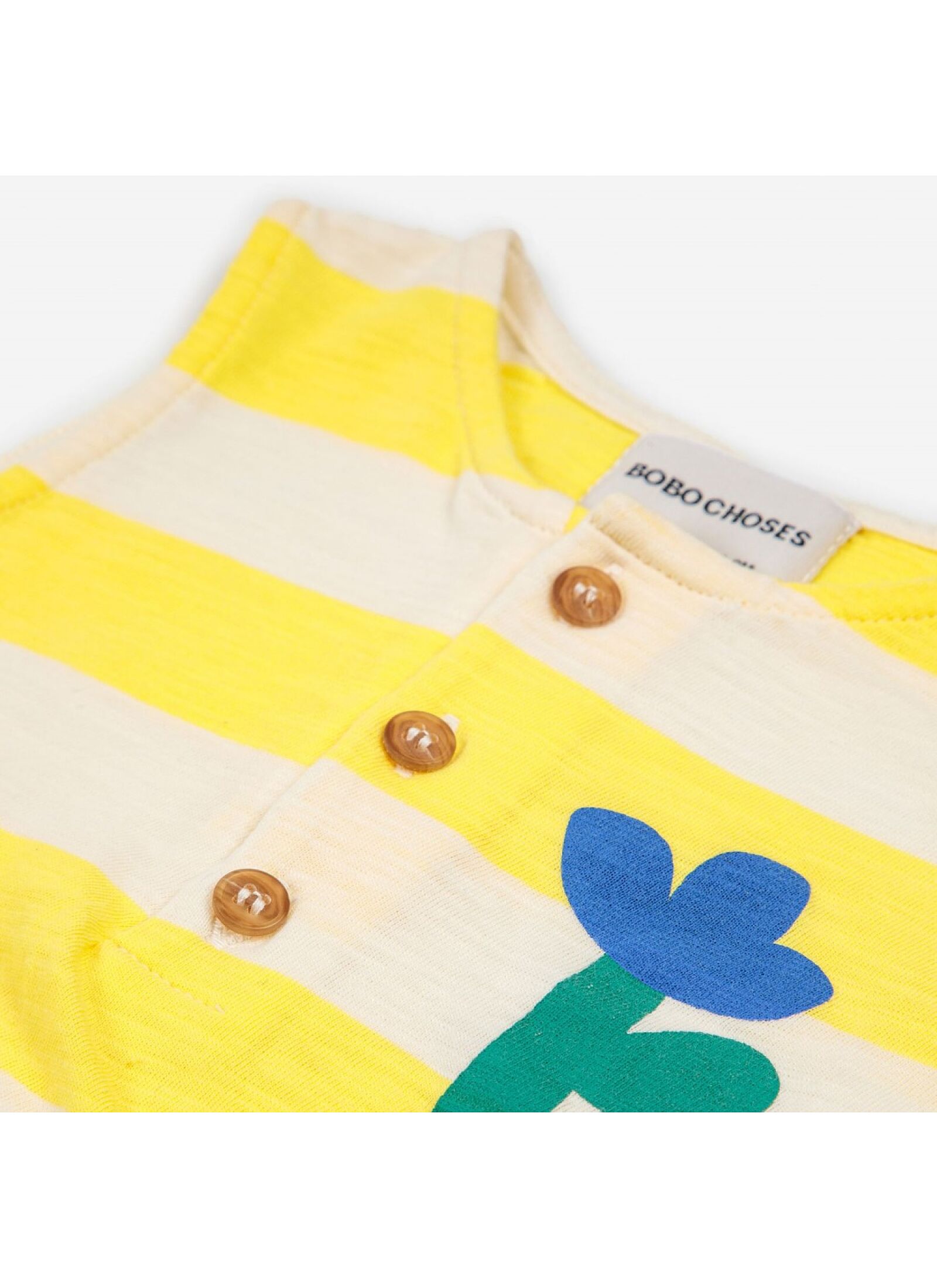 PLAYSUIT YELLOW STRIPES