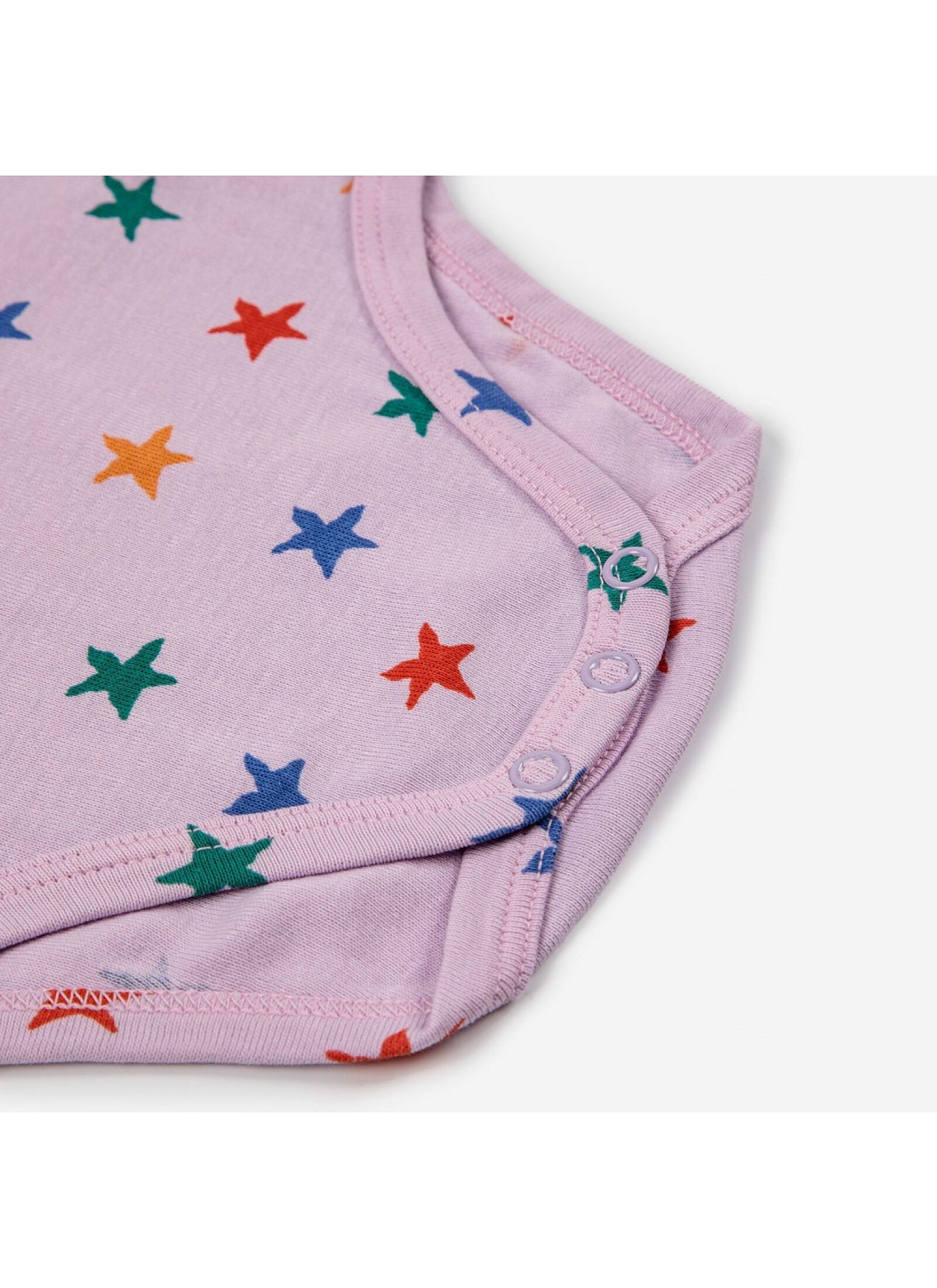 SLEEVELESS BODY MULTICOLOR STARS ALL OVER