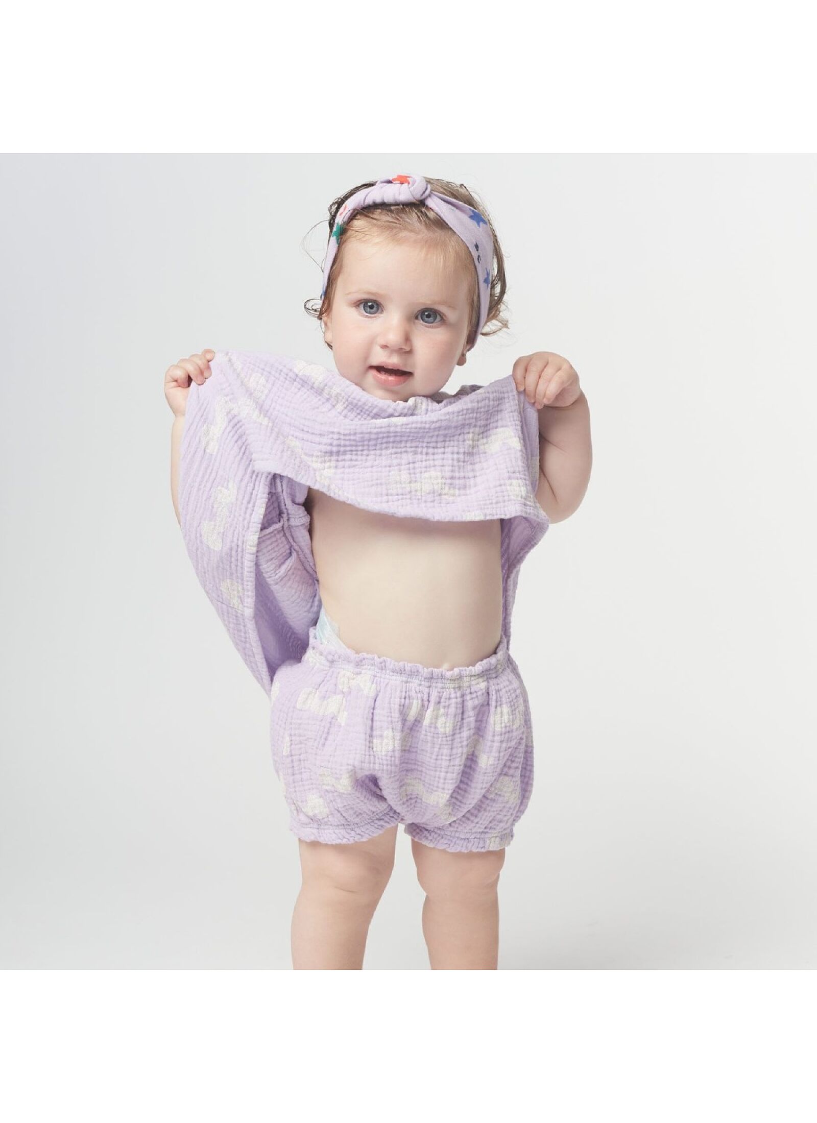 BLOOMERS RUFFLE WAVES ALL OVER