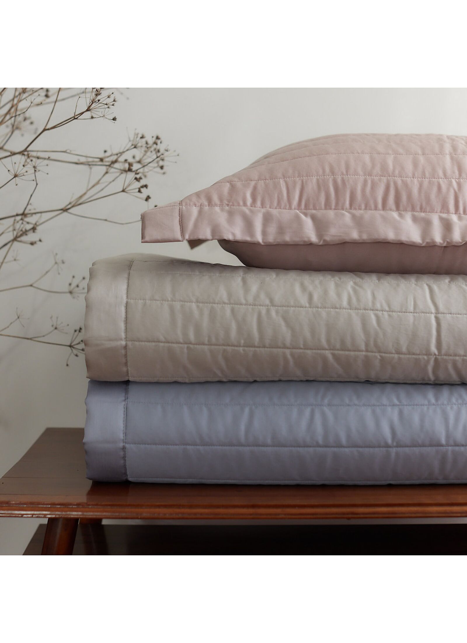 DOUBLE QUILT BEAM PINK