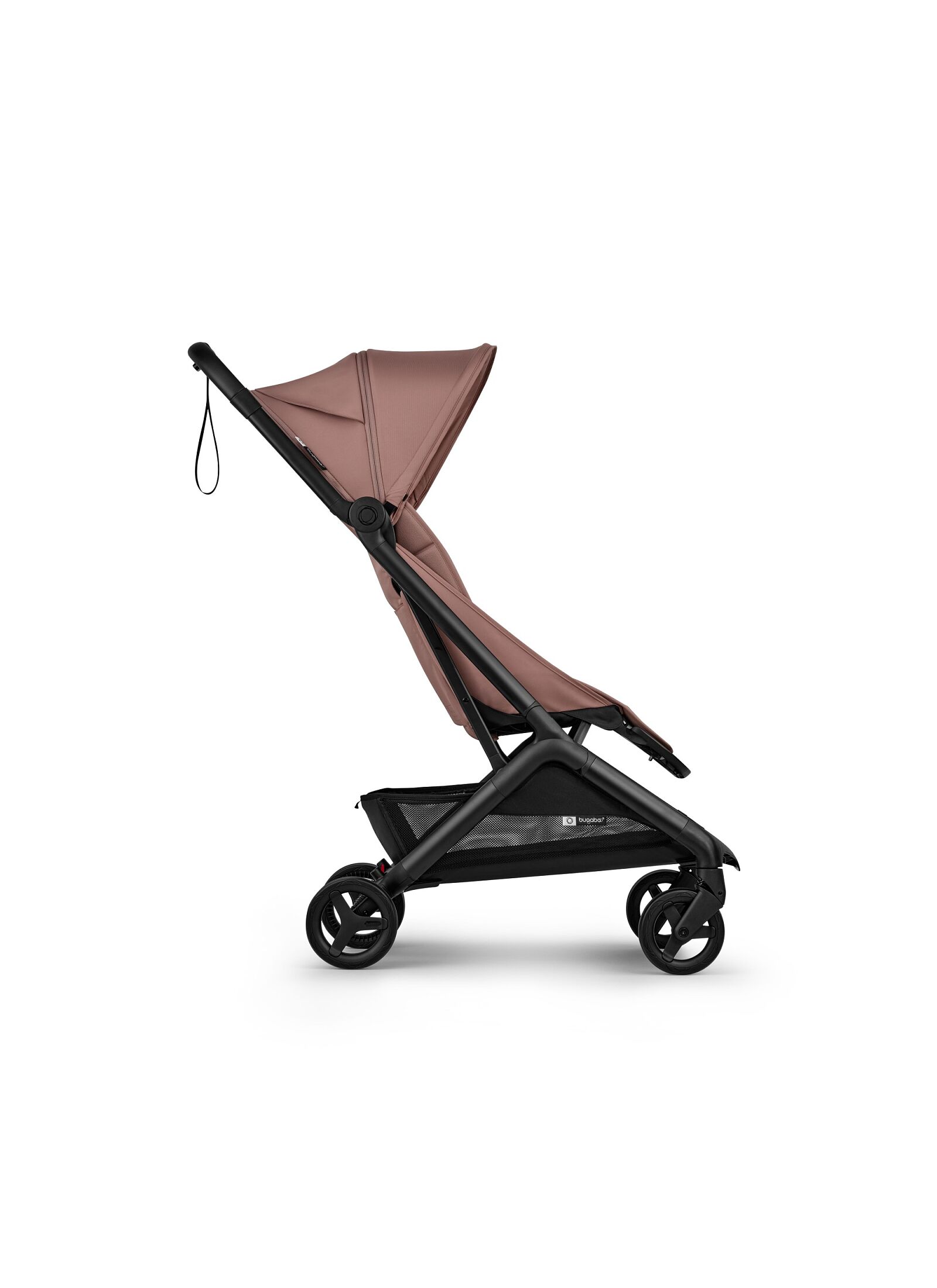 STROLLER BUTTERFLY 2 COMPLETE BLACK/DUSTY PINK