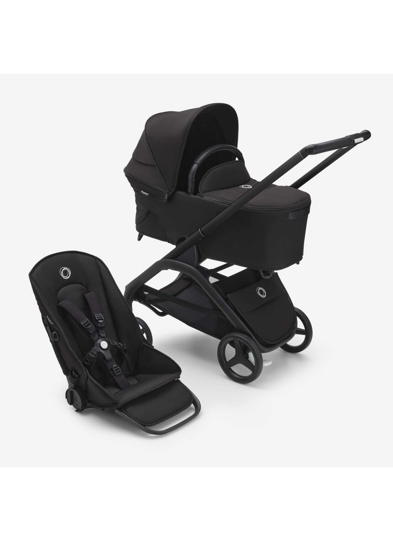 STROLLER DRAGONFLY COMPLETE BLACK/MIDNIGHT BLACK