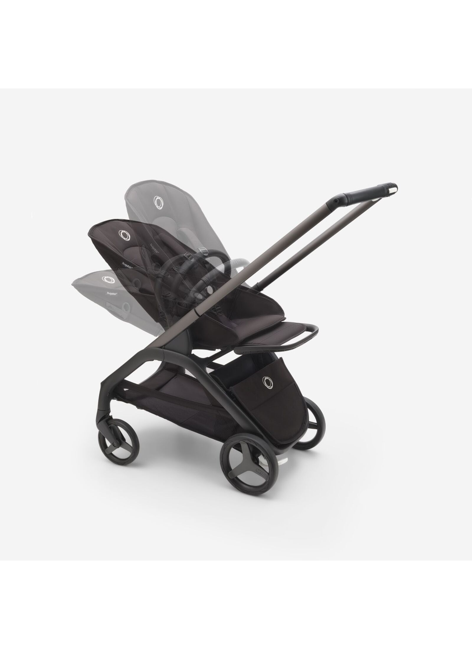STROLLER DRAGONFLY COMPLETE GRAPHITE/GREY MELANGE