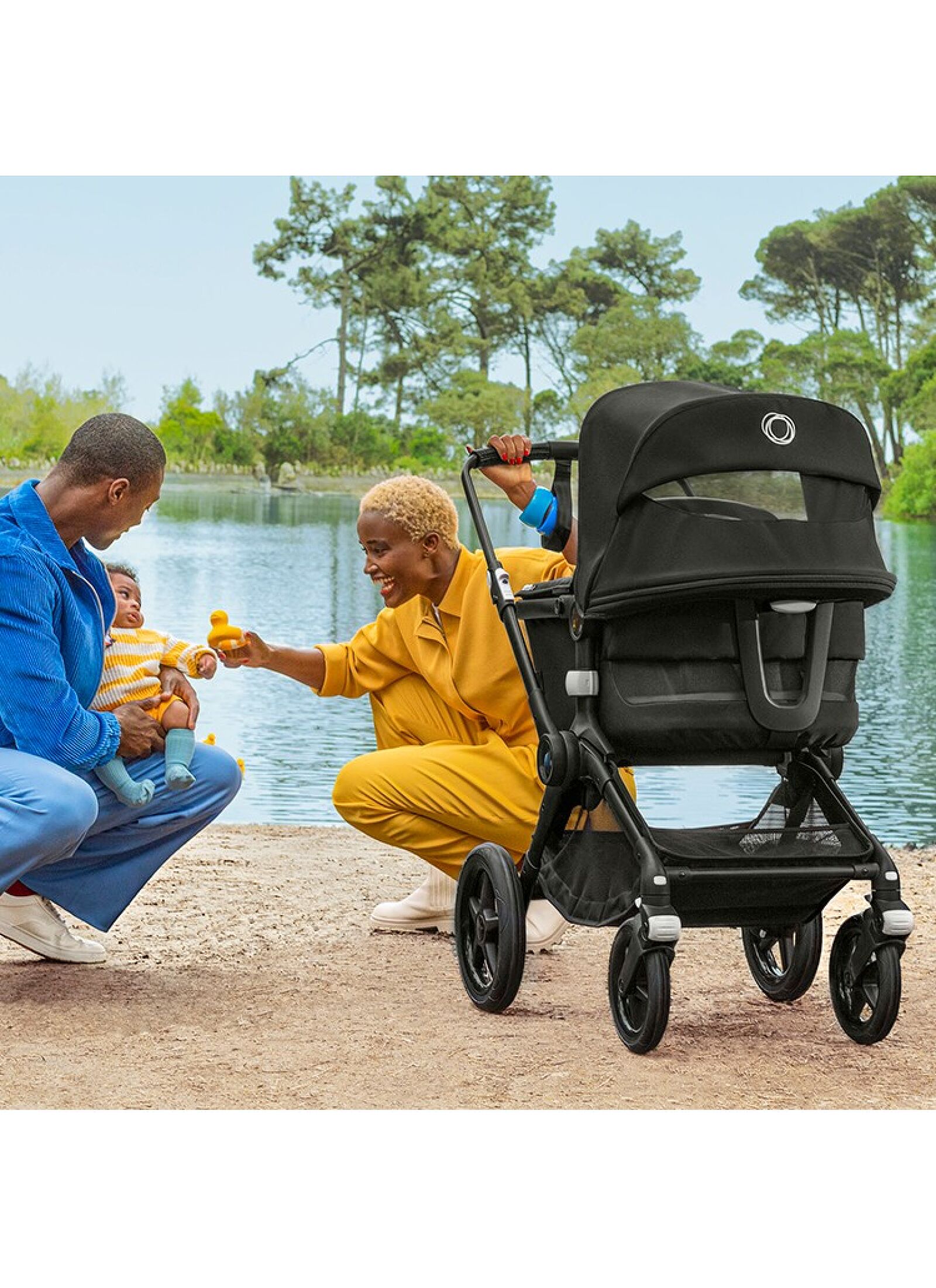 STROLLER FOX 3 COMPLETE GRAPHITE/STRORMY BLUE-STORMY BLUE