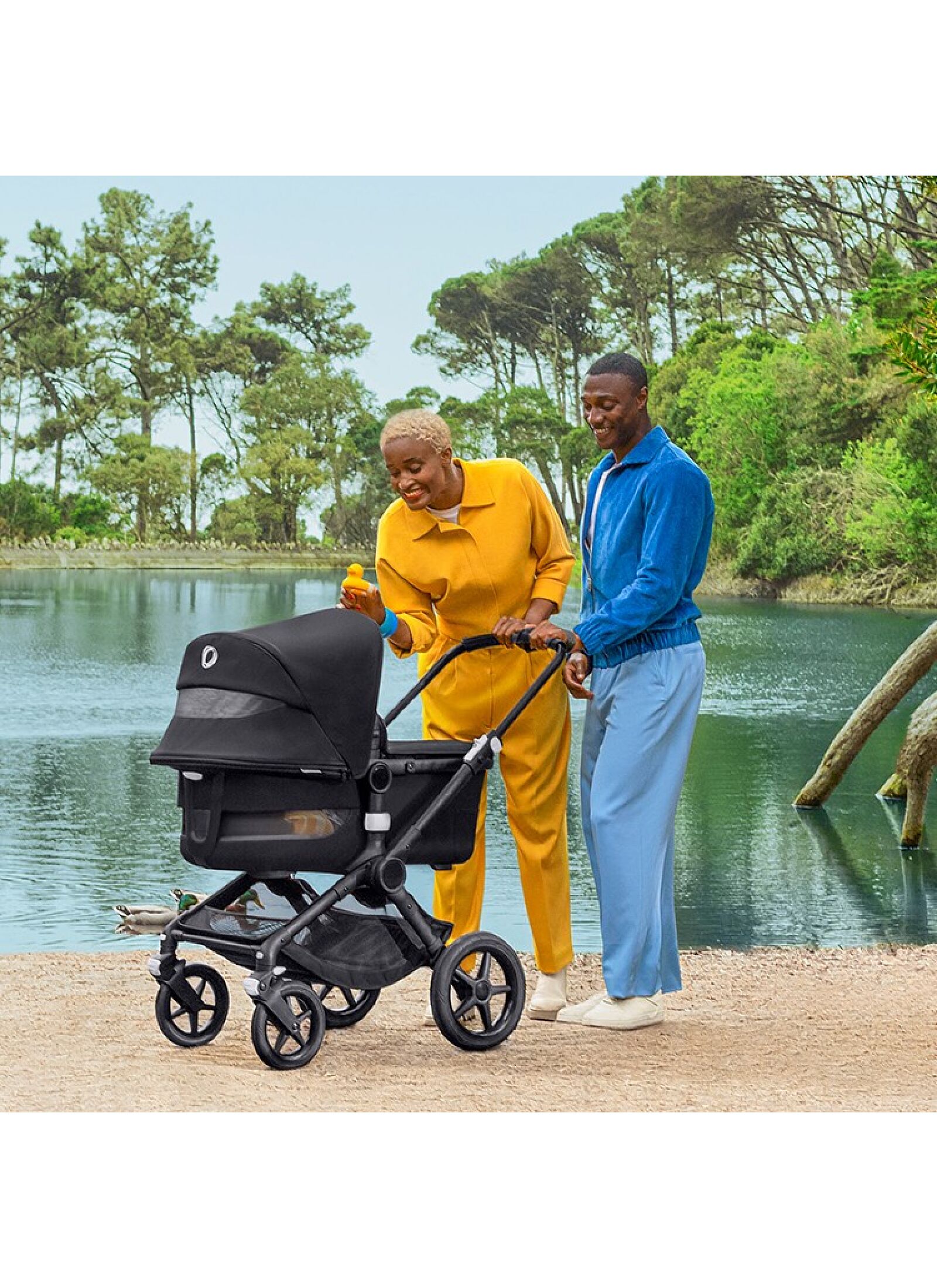 STROLLER FOX 3 COMPLETE GRAPHITE/STRORMY BLUE-STORMY BLUE