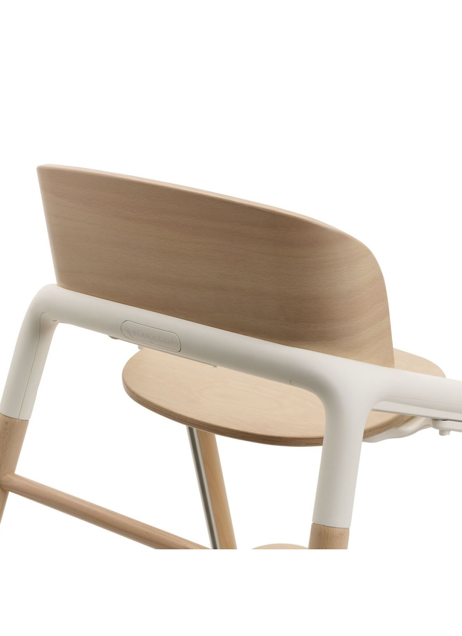 CHAIR GIRAFFE NEUTRAL WOOD/WHITE