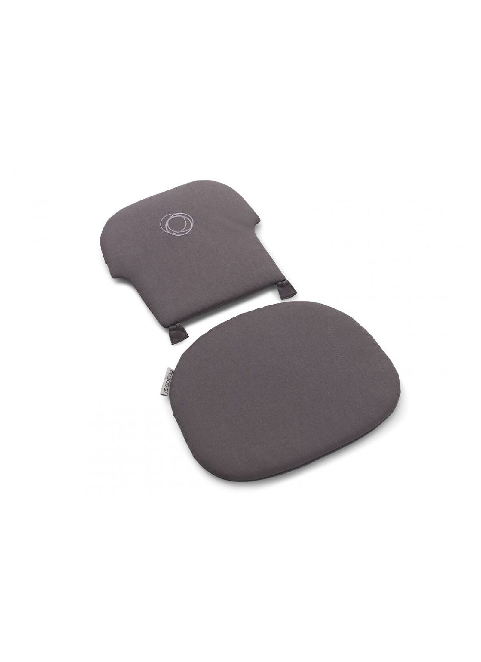 BABY CUSHION GIRAFFE STORMY GREY