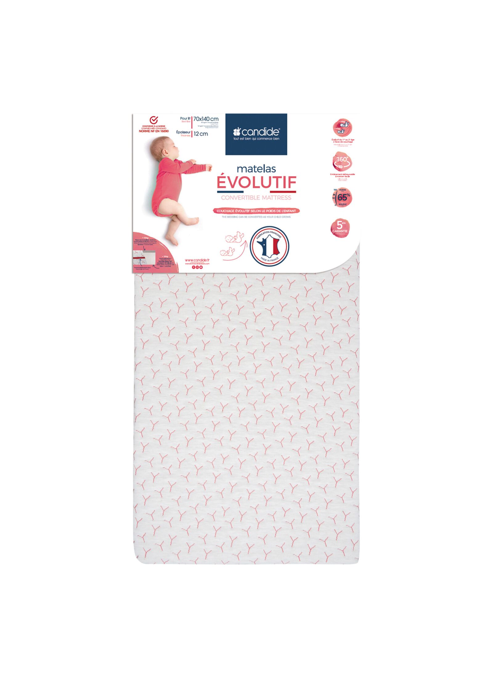 CRIB MATRESS EVOLUTIF