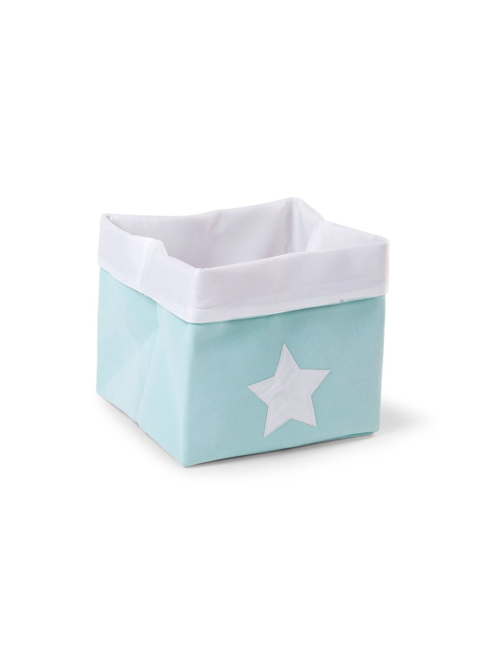 BASKET CANVAS MINT WHITE