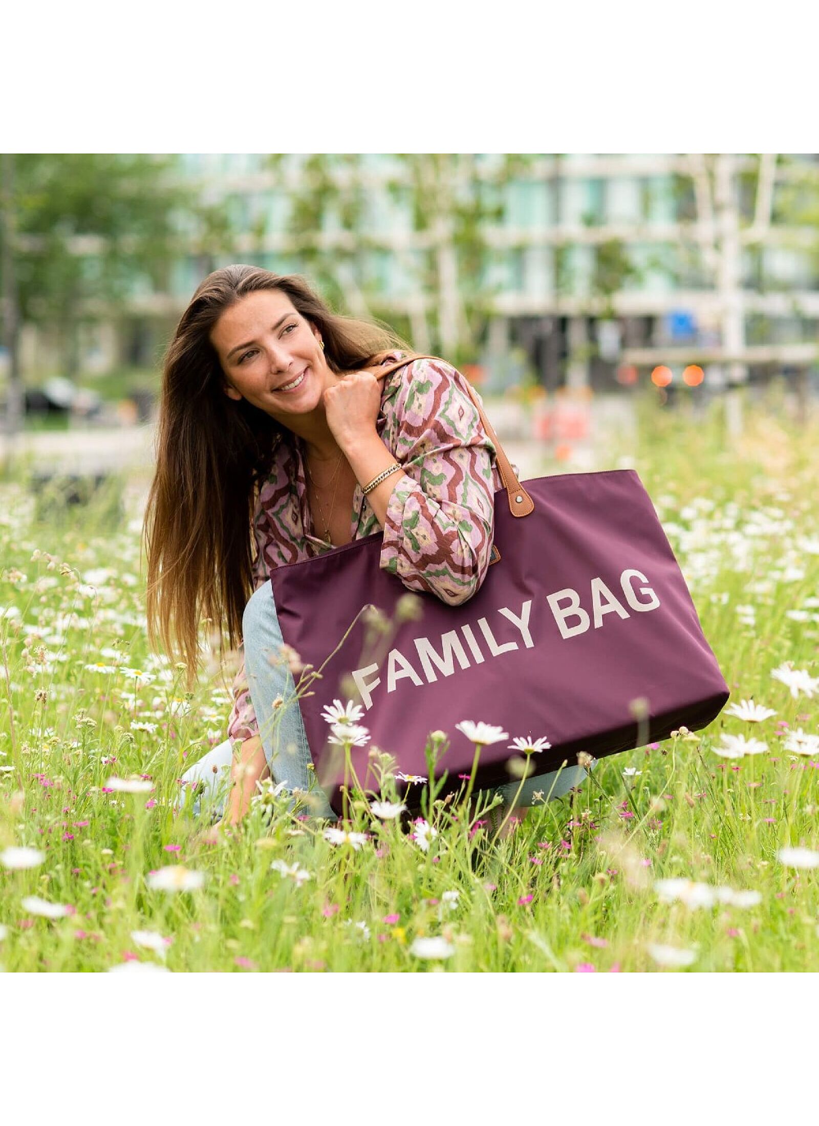 FAMILY BAG AUBERGINE