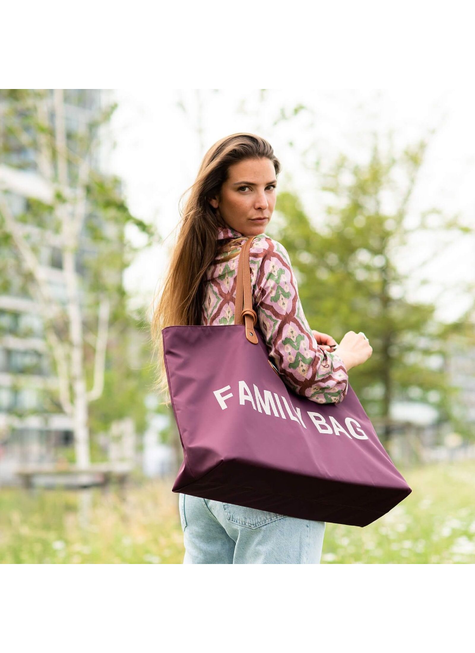 FAMILY BAG AUBERGINE