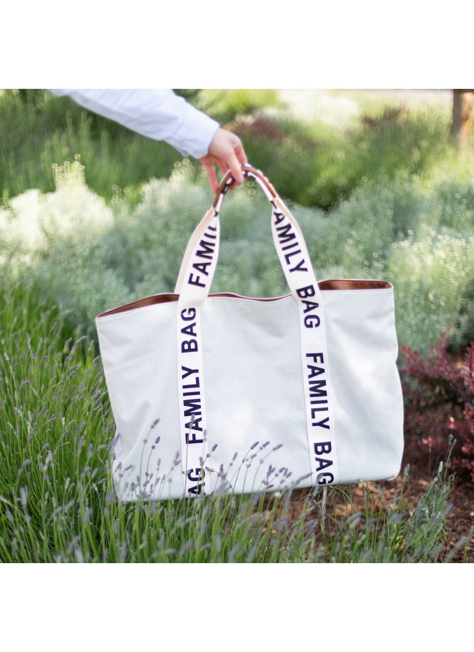FAMILY BAG OFF WHITE