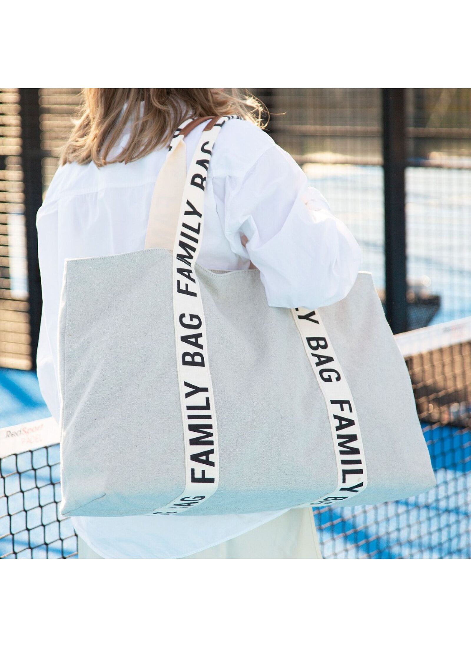 FAMILY BAG OFF WHITE