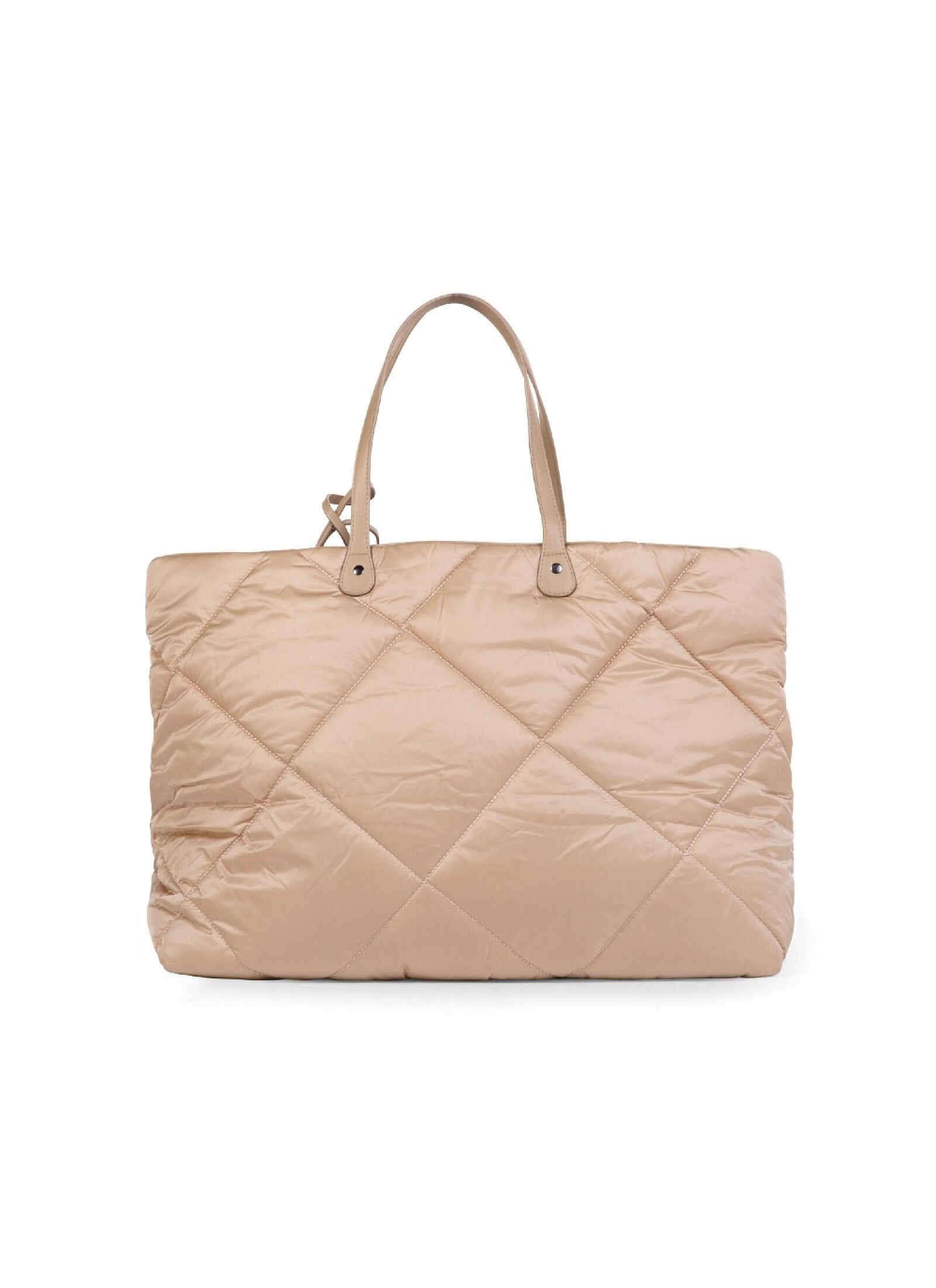 FAMILY BAG PUFFERED BEIGE