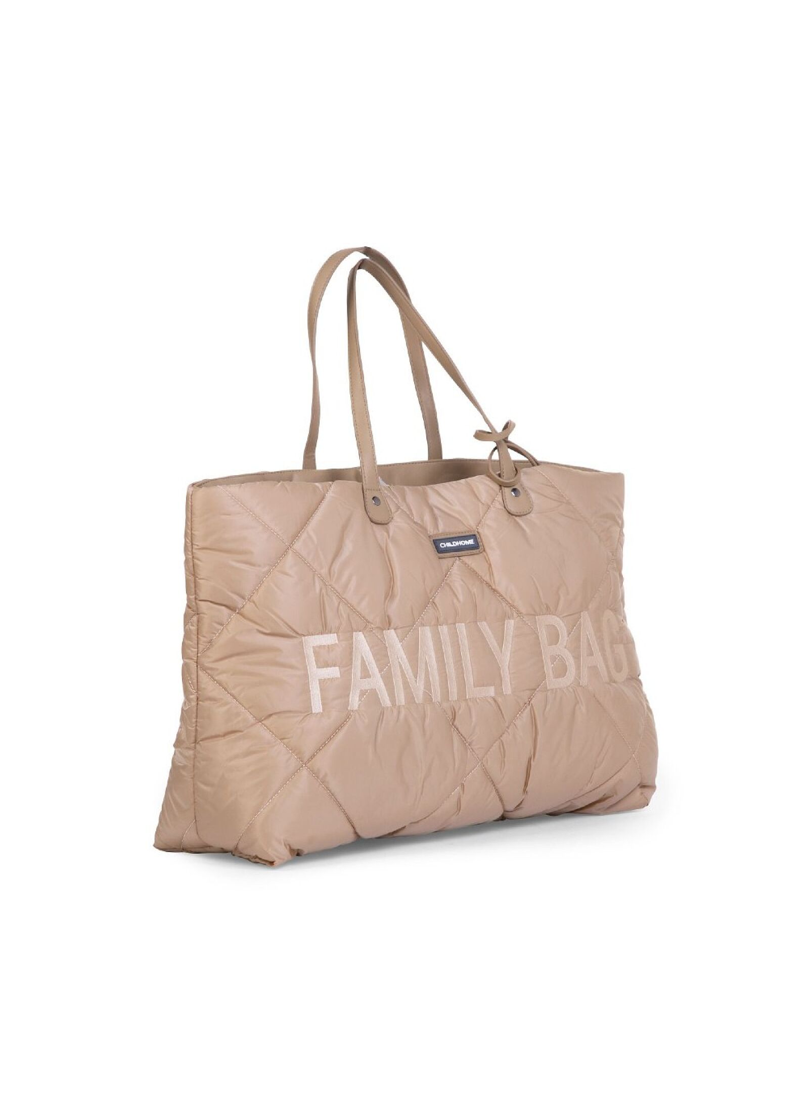 FAMILY BAG PUFFERED BEIGE