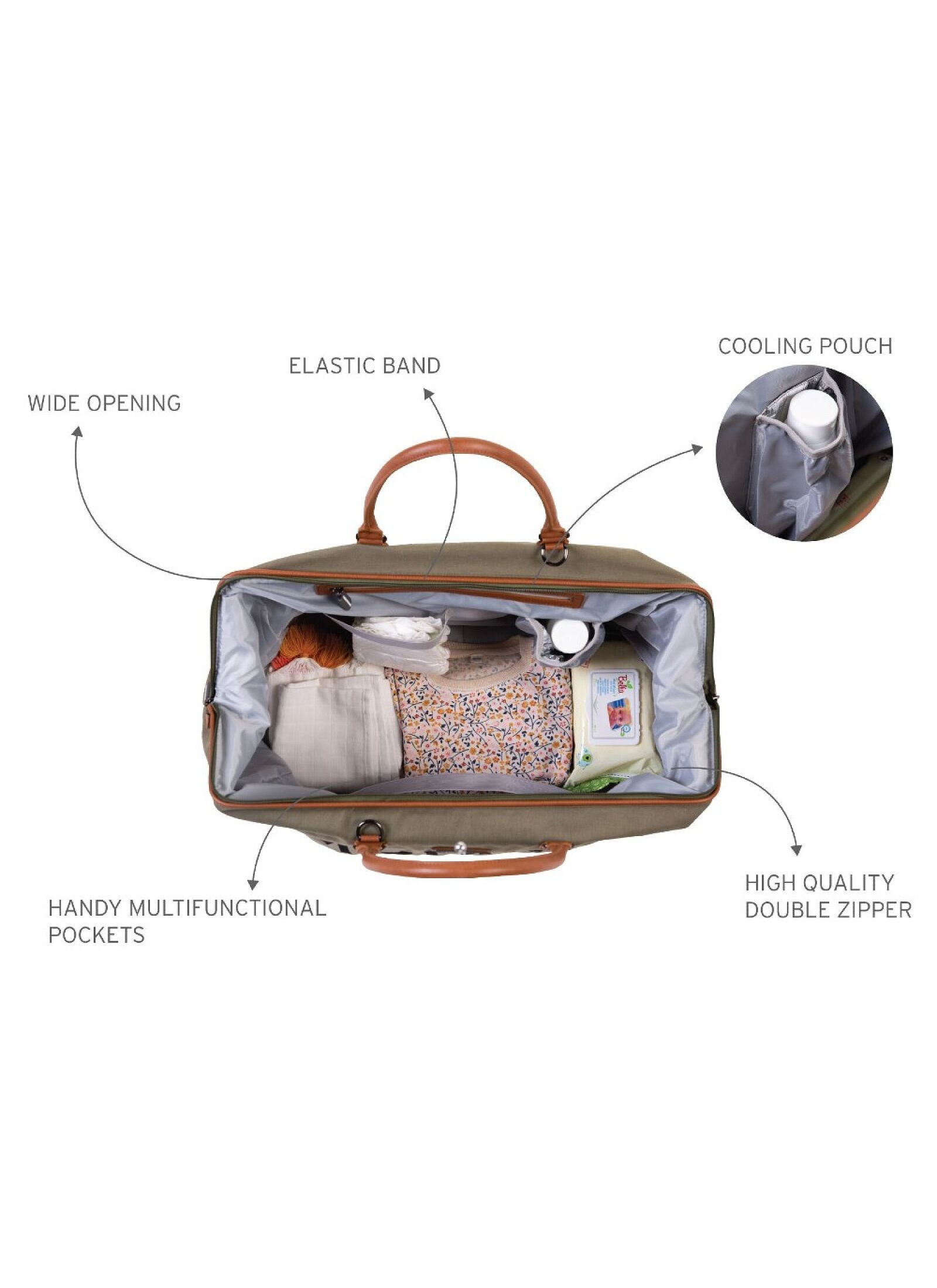 MOMMY BAG KHAKI