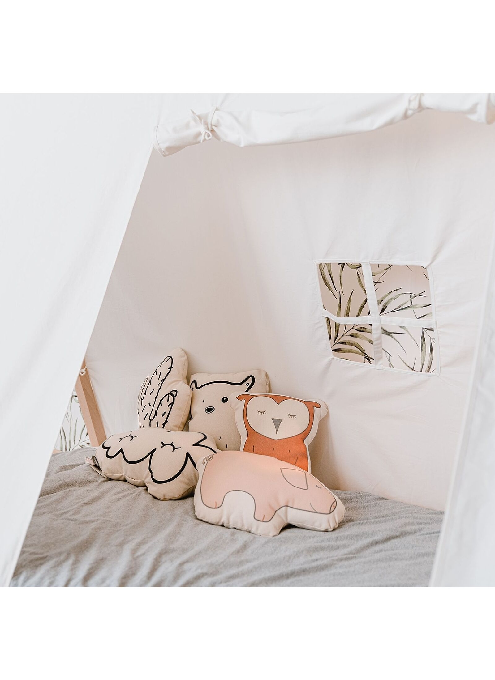 TIPI BED COVER WHITE (70X140)