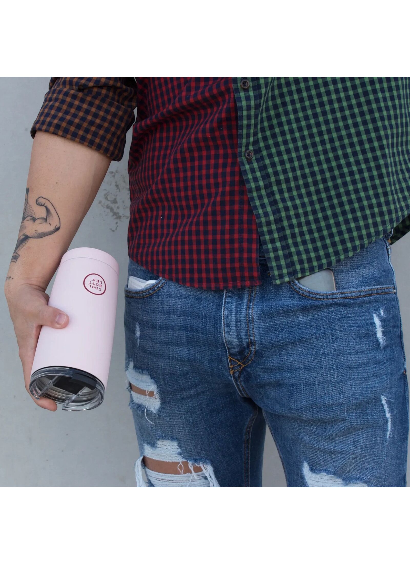 CUP THERMOS (330ML) BABY PINK