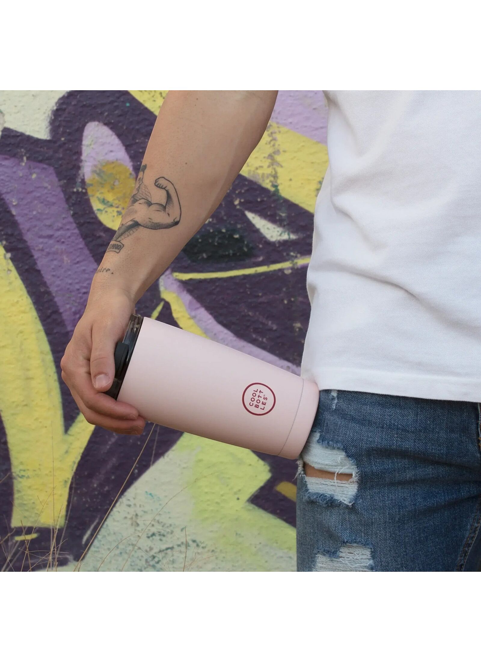 CUP THERMOS (330ML) BABY PINK