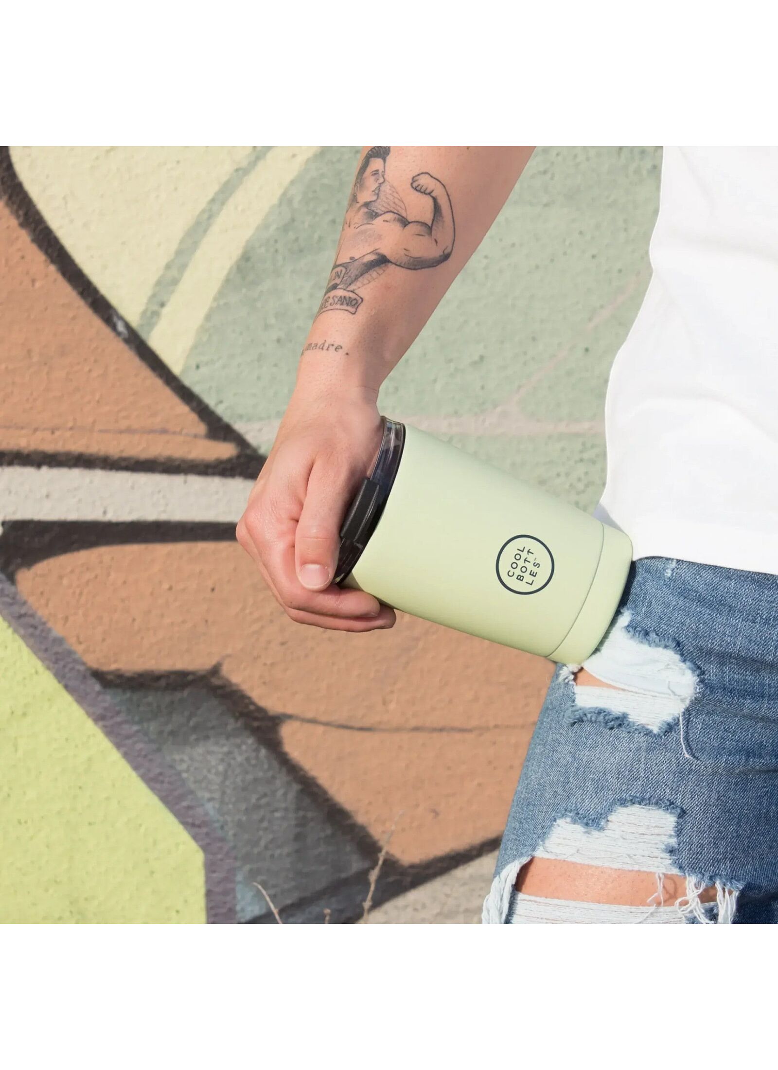 CUP THERMOS (330ML) GREEN