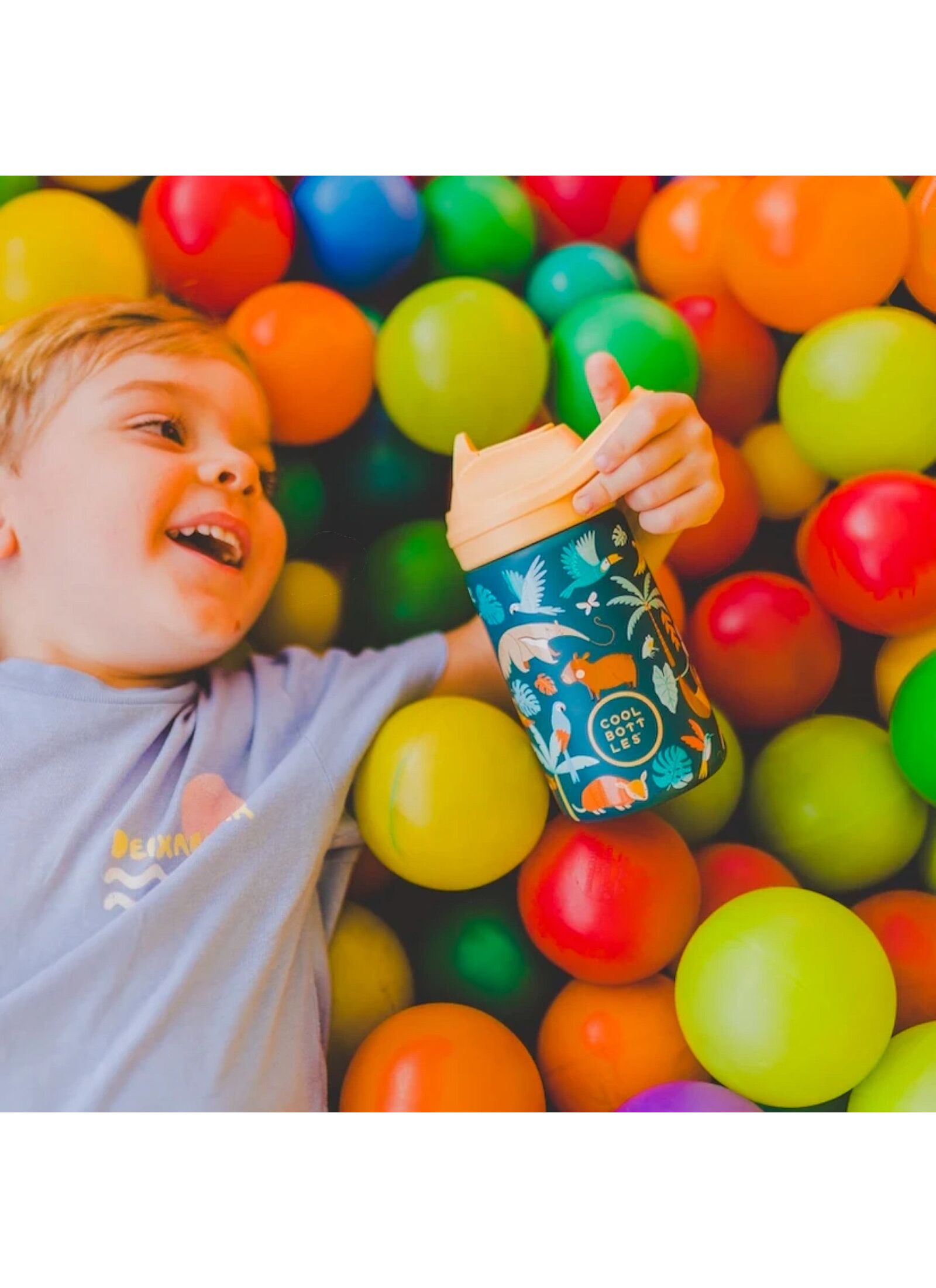 BOTTLE THERMOS (350ML) TROPICAL FOREST