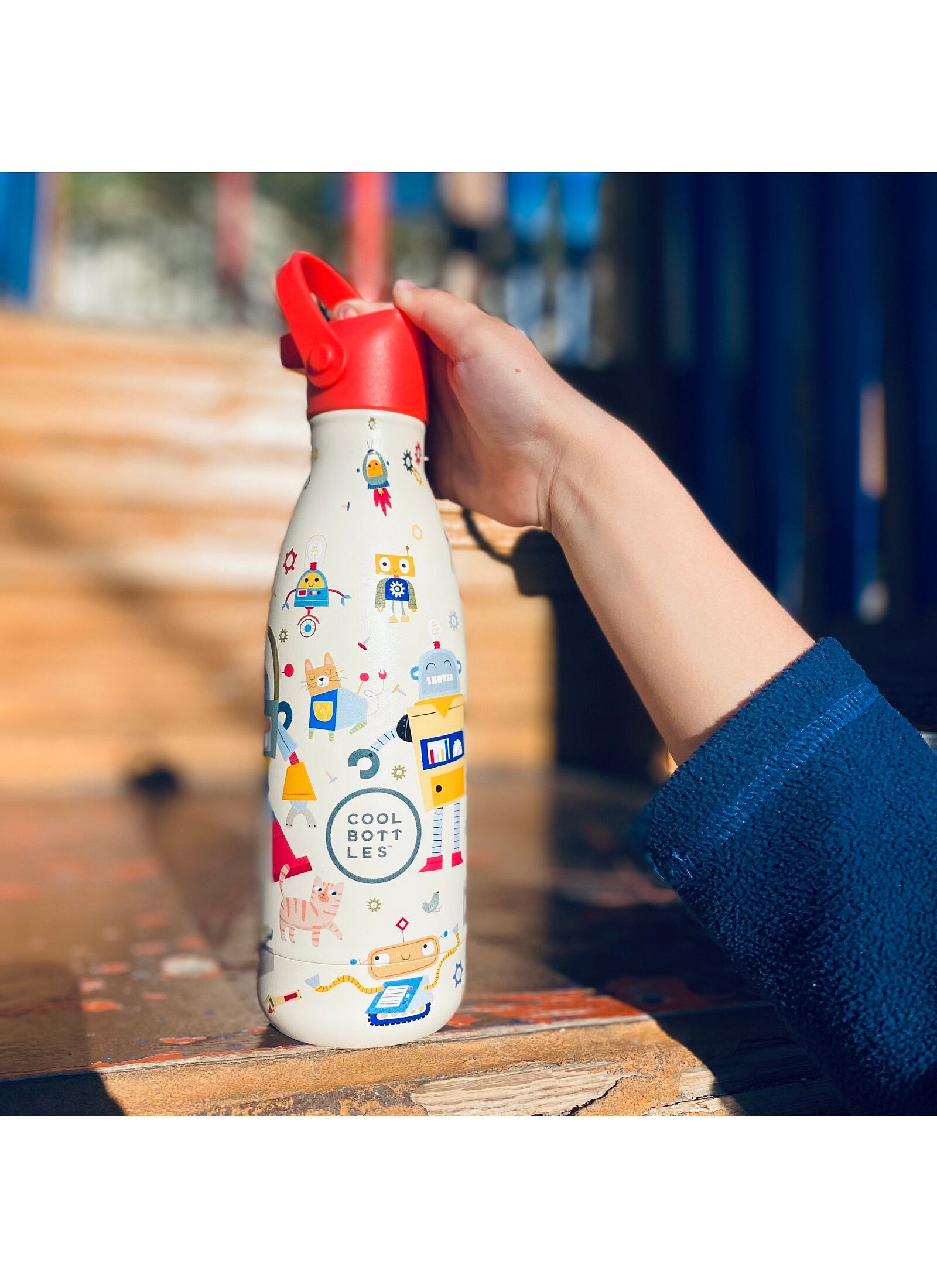 BOTTLE THERMOS (350ML) ROBOTS
