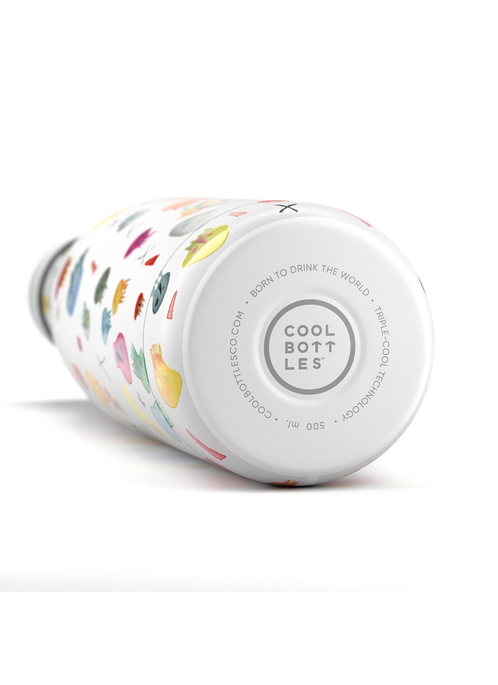 BOTTLE THERMOS (500ML) CRAZY SKULLS