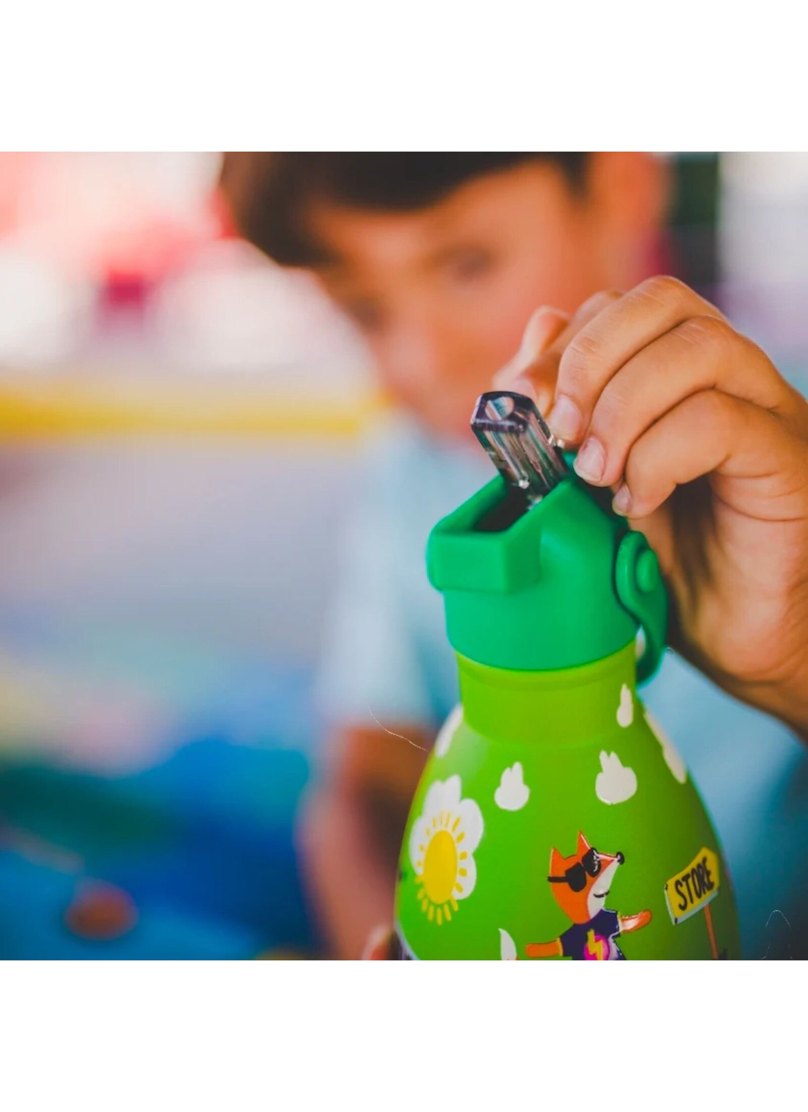 BOTTLE THERMOS (500ML) ROLLING SKATERS