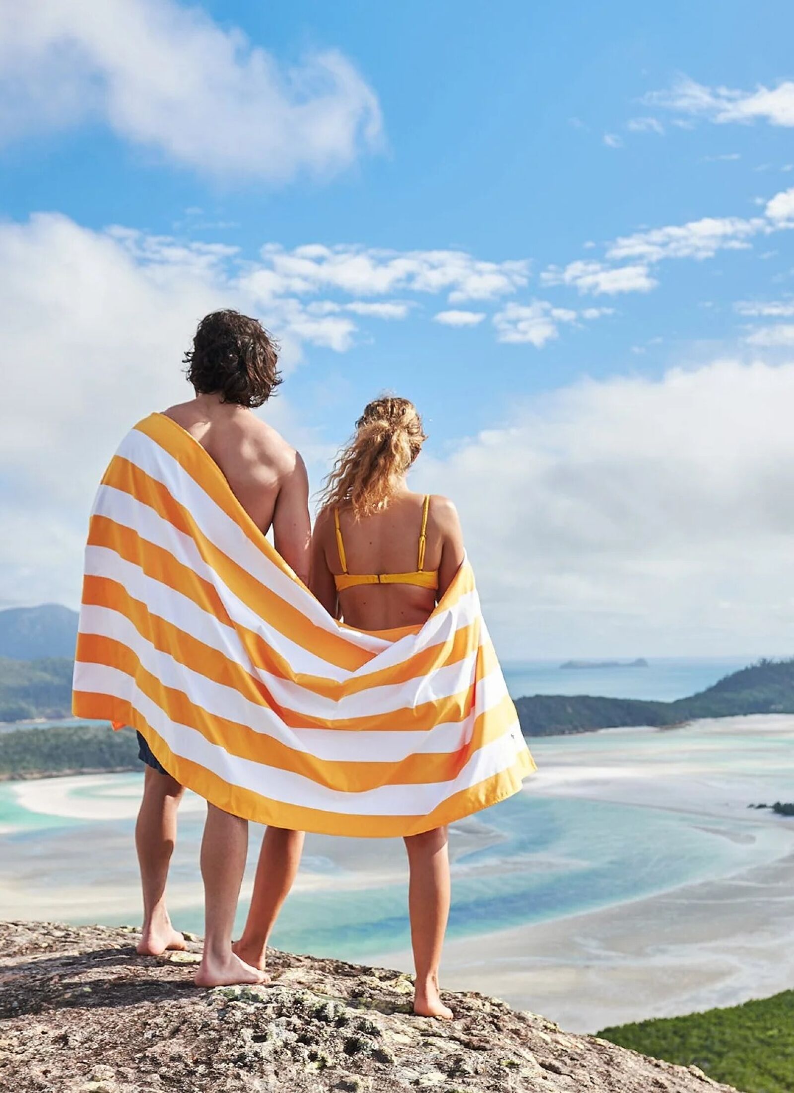 BEACH TOWEL CABANA IPANEMA ORANGE
