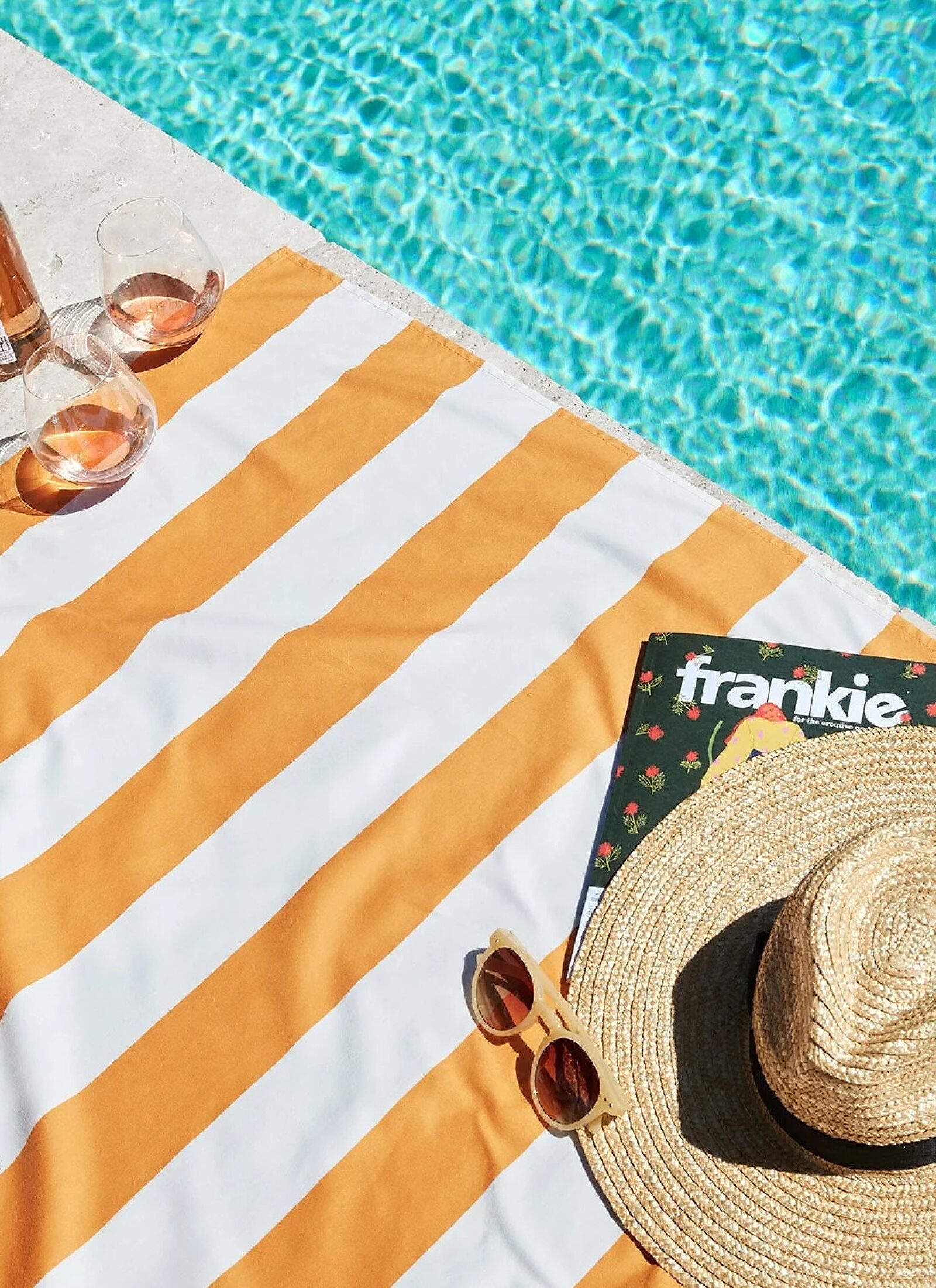 BEACH TOWEL CABANA IPANEMA ORANGE