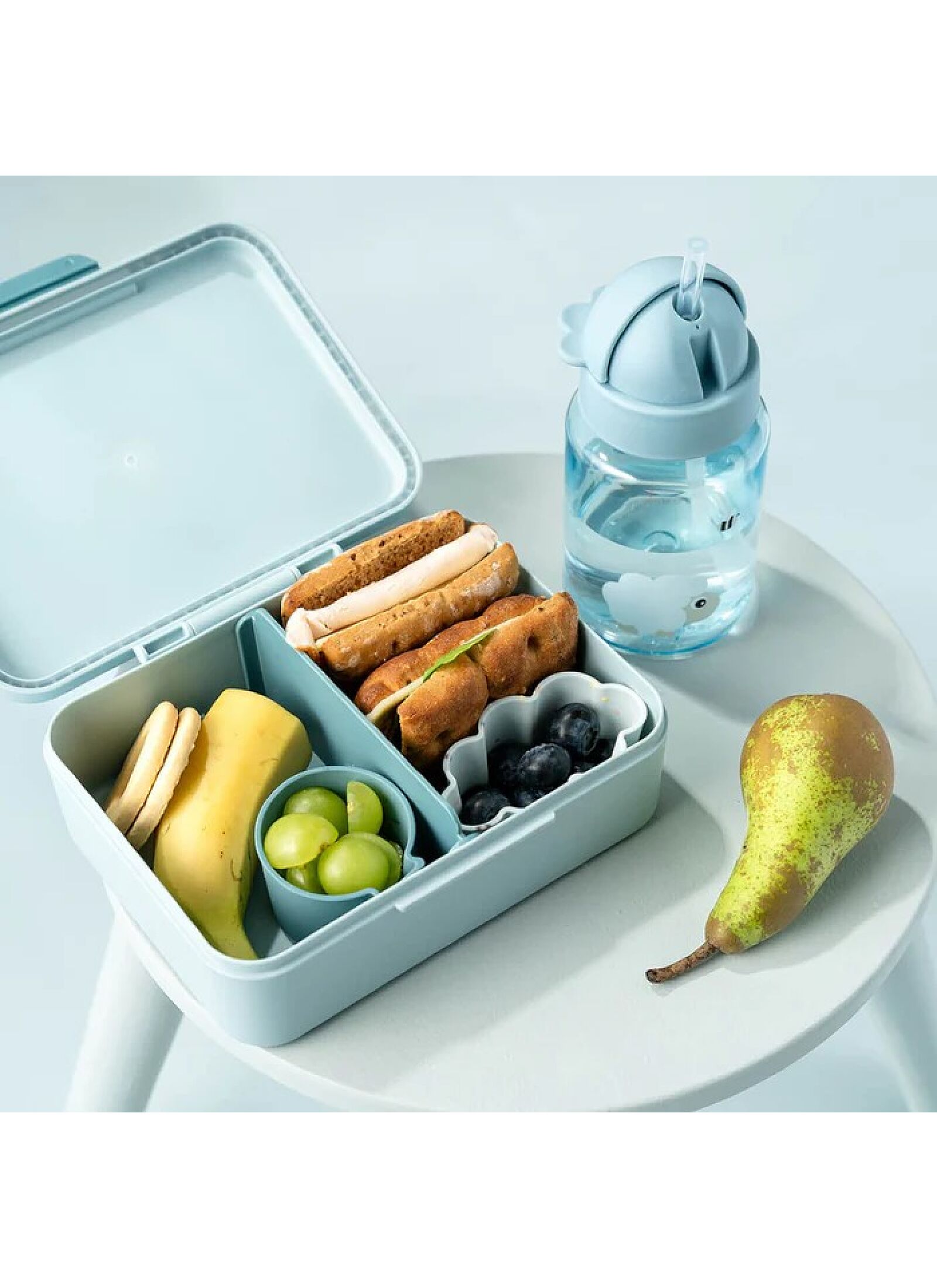 LUNCH BOX TINY FARM BLUE