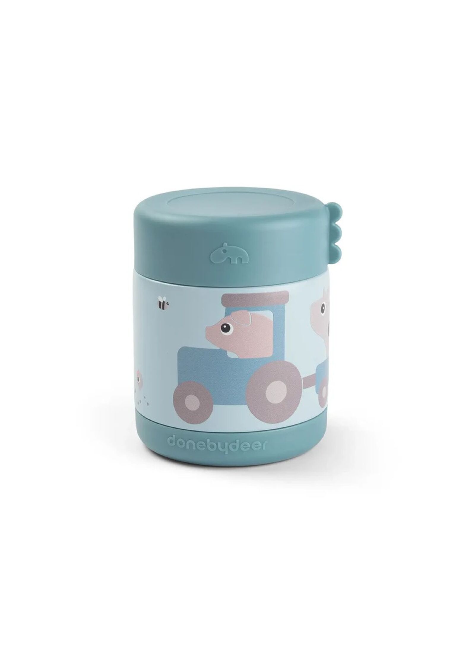 THERMOS BOX TINY FARM BLUE
