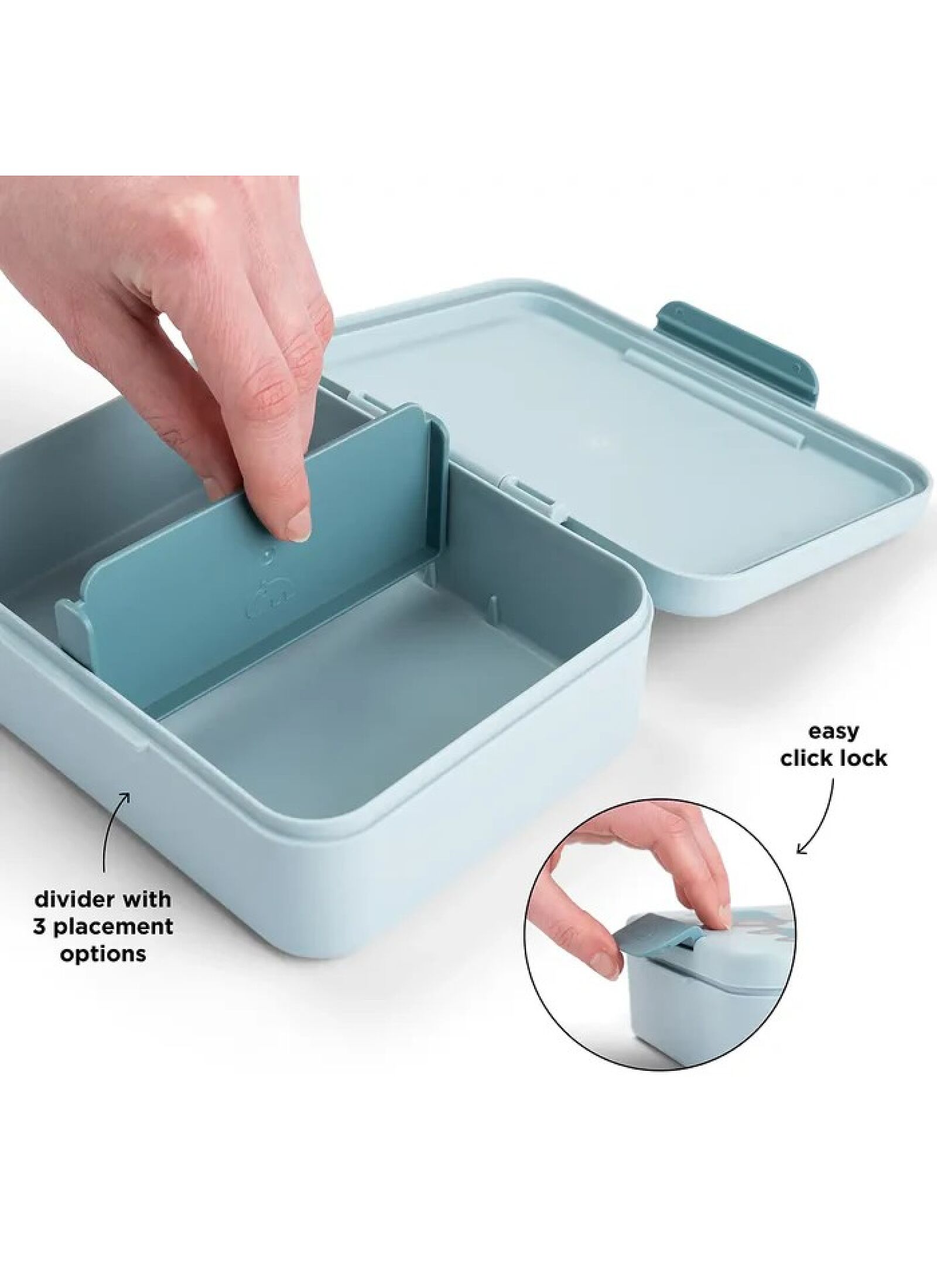 LUNCH BOX TINY FARM BLUE