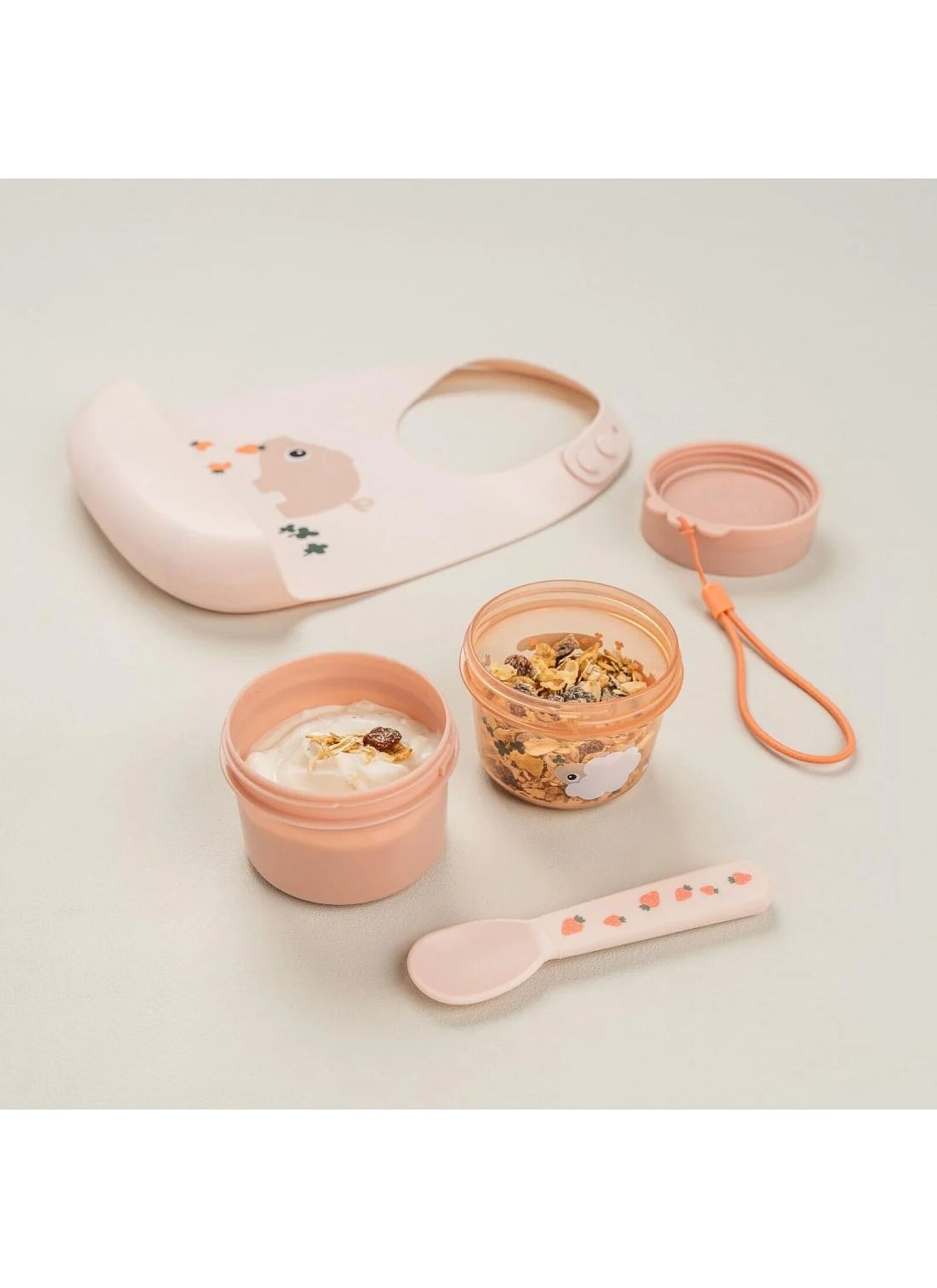 CUTLERY SET (3PCS) TINY FARM POWDER