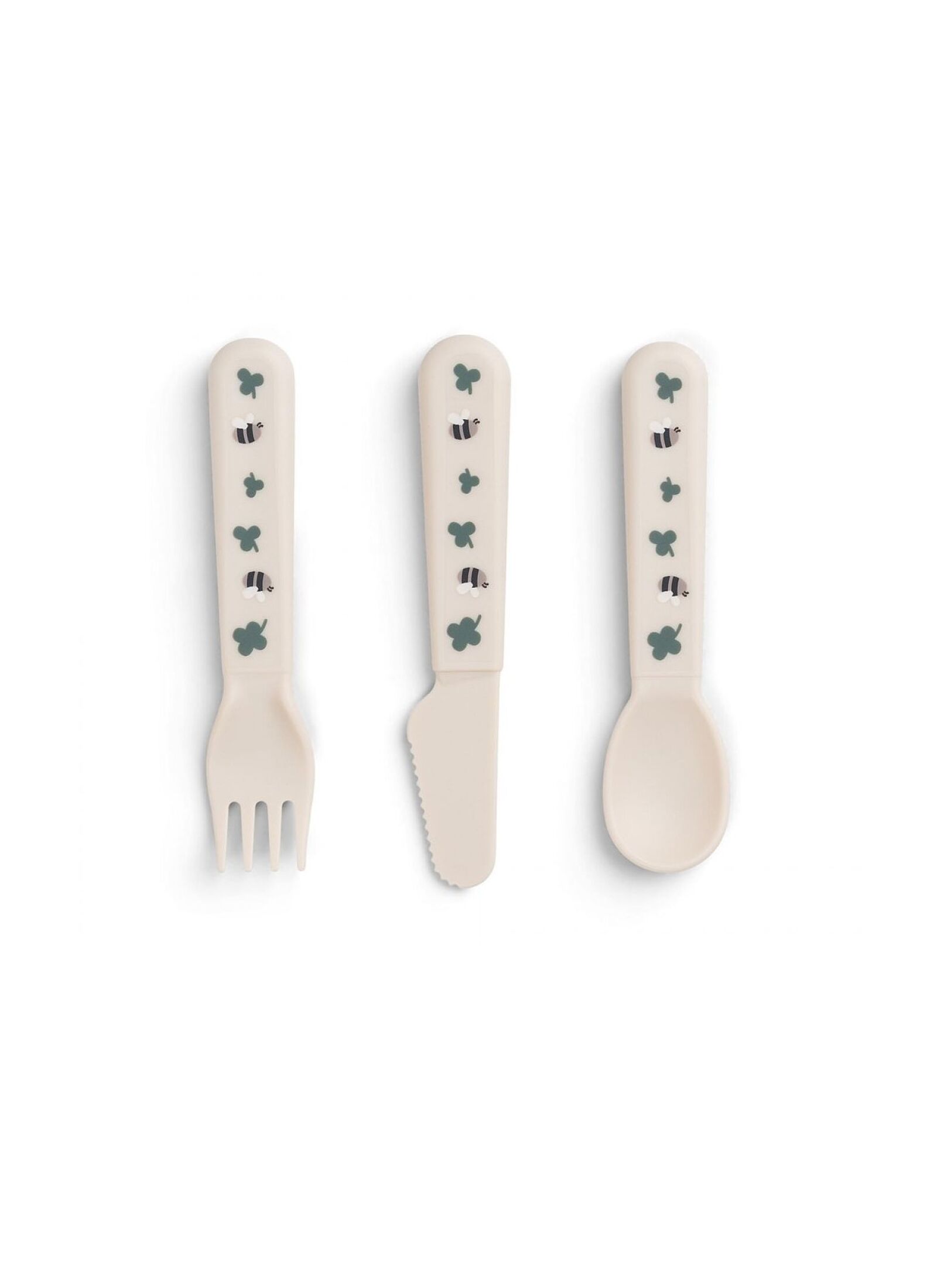 CUTLERY SET (3PCS) TINY FARM SAND