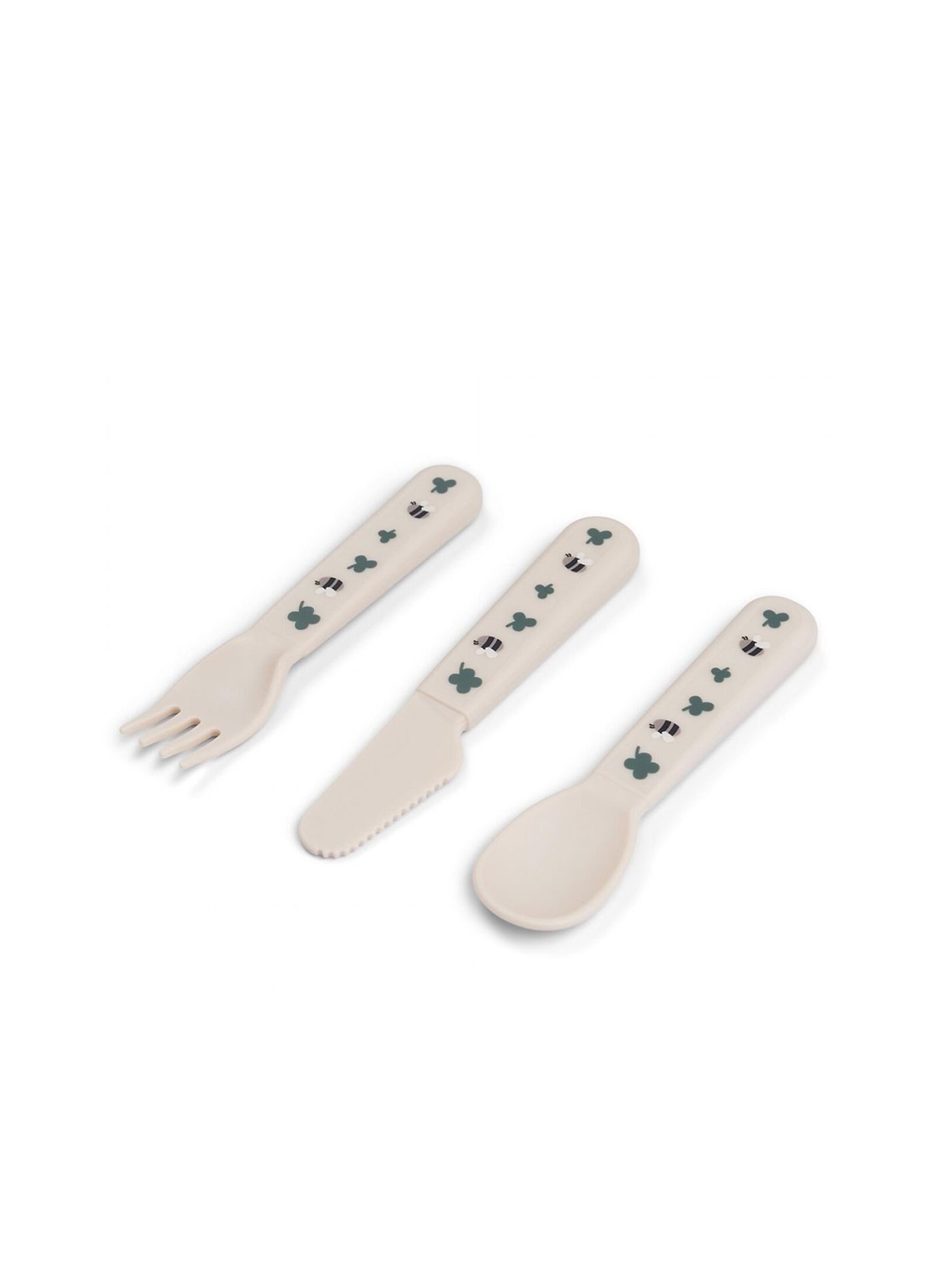 CUTLERY SET (3PCS) TINY FARM SAND