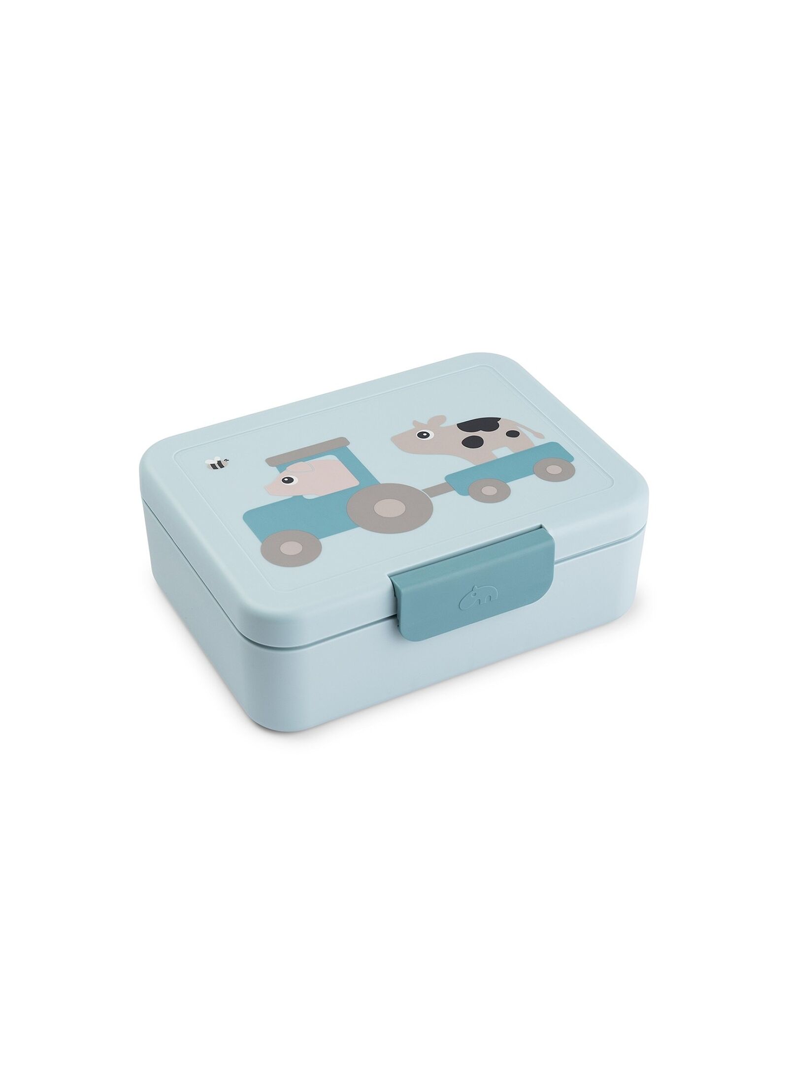 LUNCH BOX TINY FARM BLUE