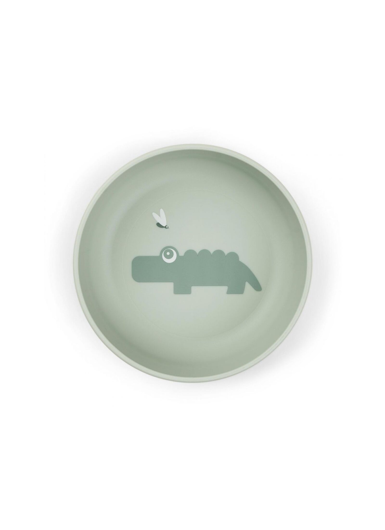 BOWL FOODIE HAPPY CLOUDS CROCO GREEN