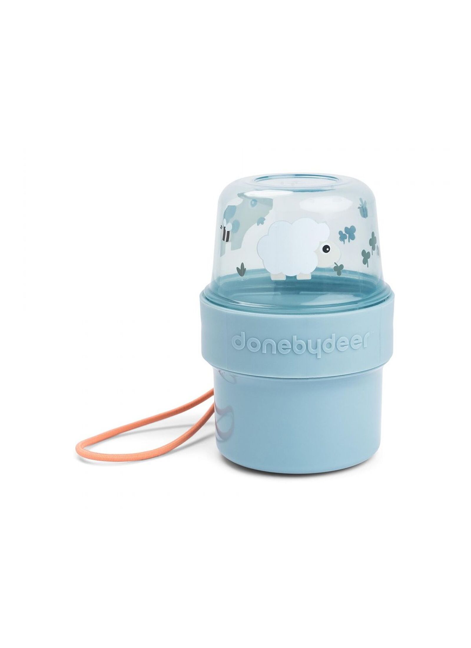 SNACK BOX S TO GO 2-WAY TINY FARM BLUE