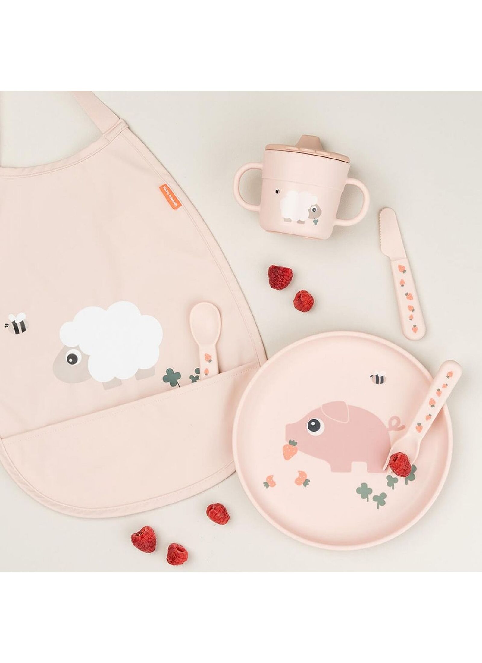 PLATE FOODIE TINY FARM POWDER